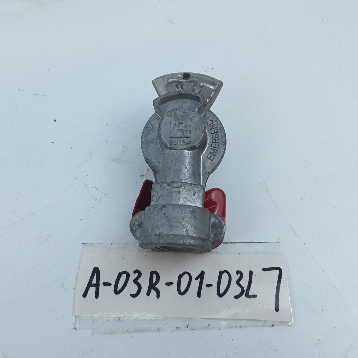 Sloan 24-273 Red Emergency Glad Hand Truck Coupling with Polyurethane Seal