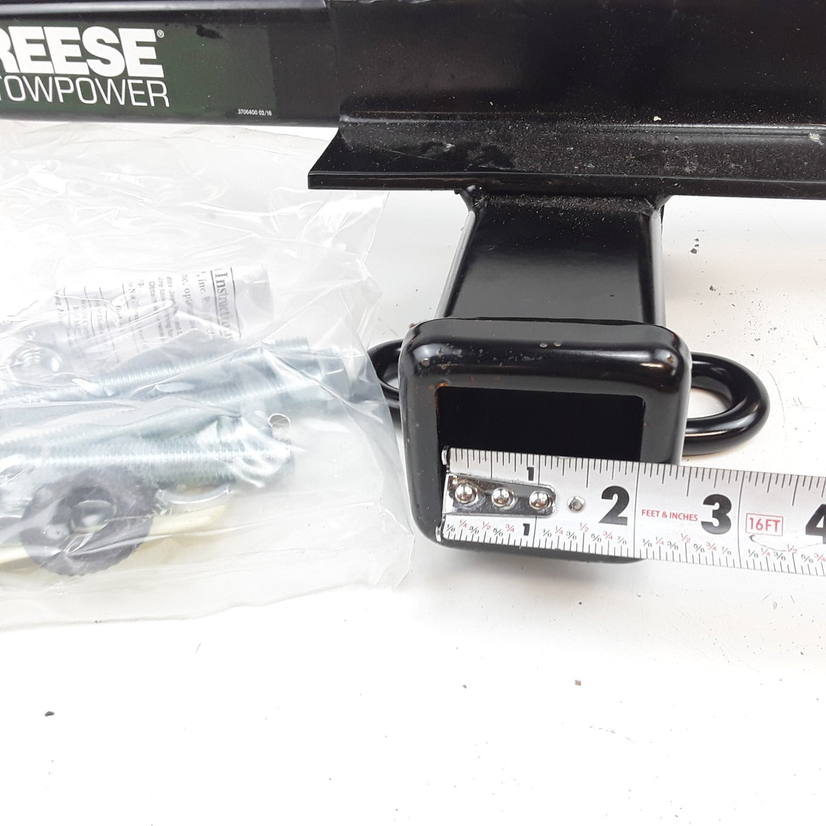 Reese Towpower Trailer Hitch Fits Jeep Compass Patriot 2007-2014 2015 2016 2017