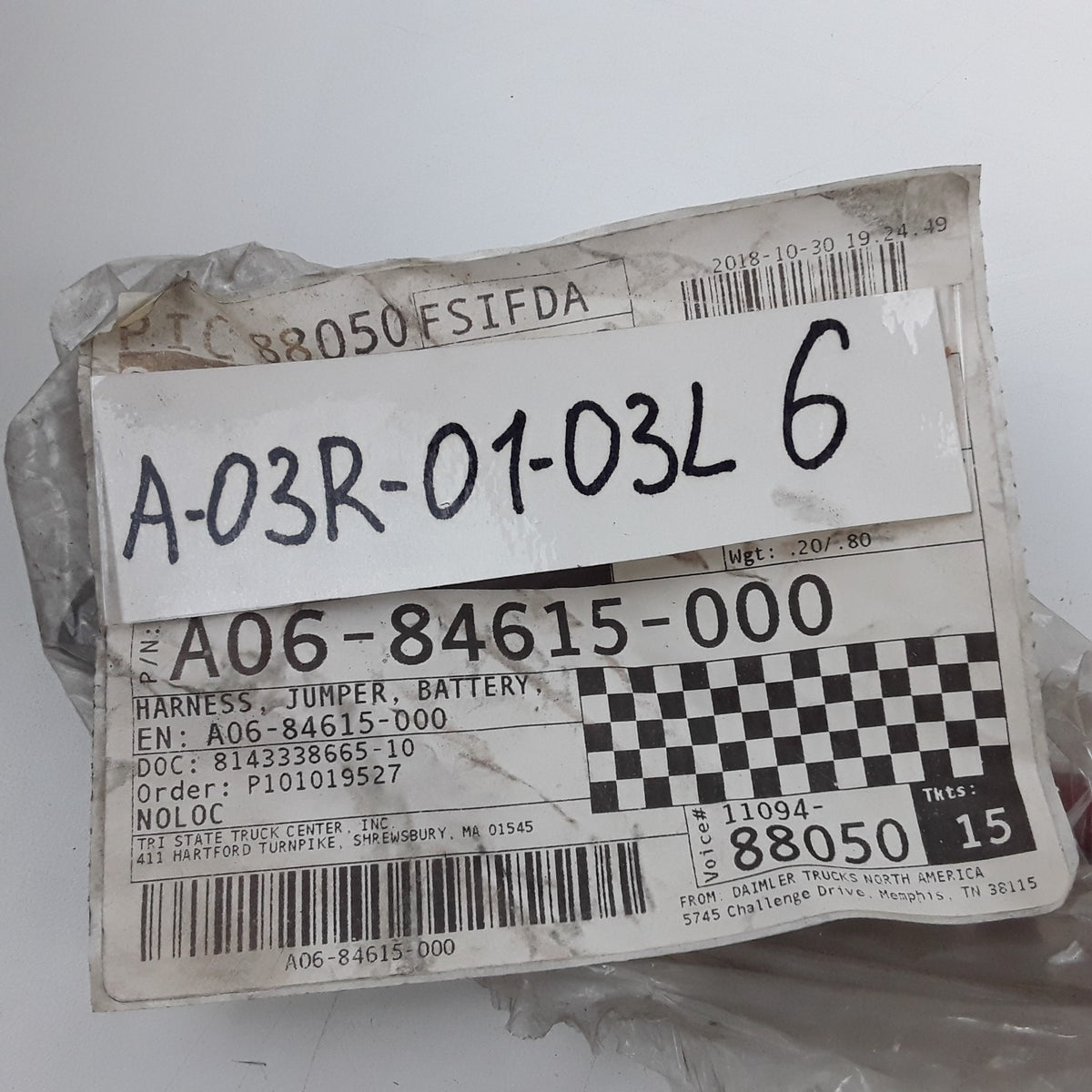 Freightliner A06-84615-000 Battery Jumper Harness Fits Freightliner Trucks