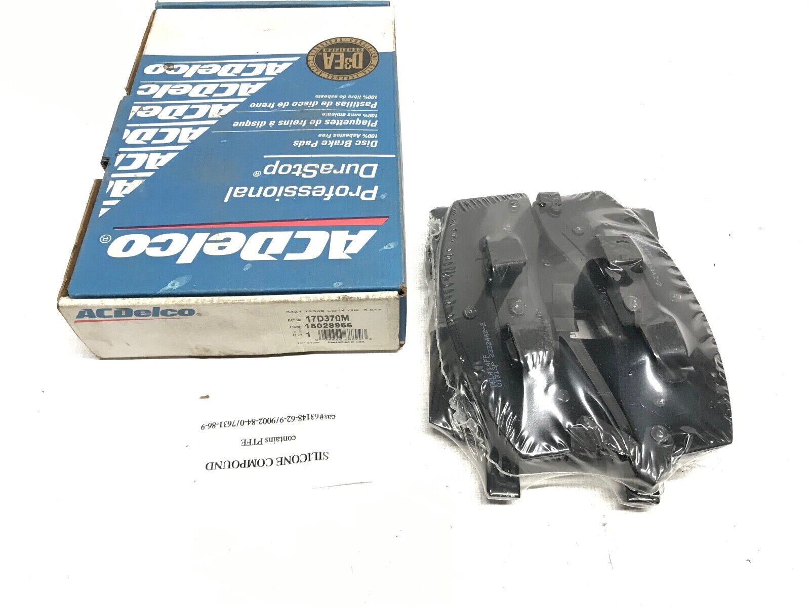 ACDelco Pro 17D370M Disc Brake Pad - HotCarParts