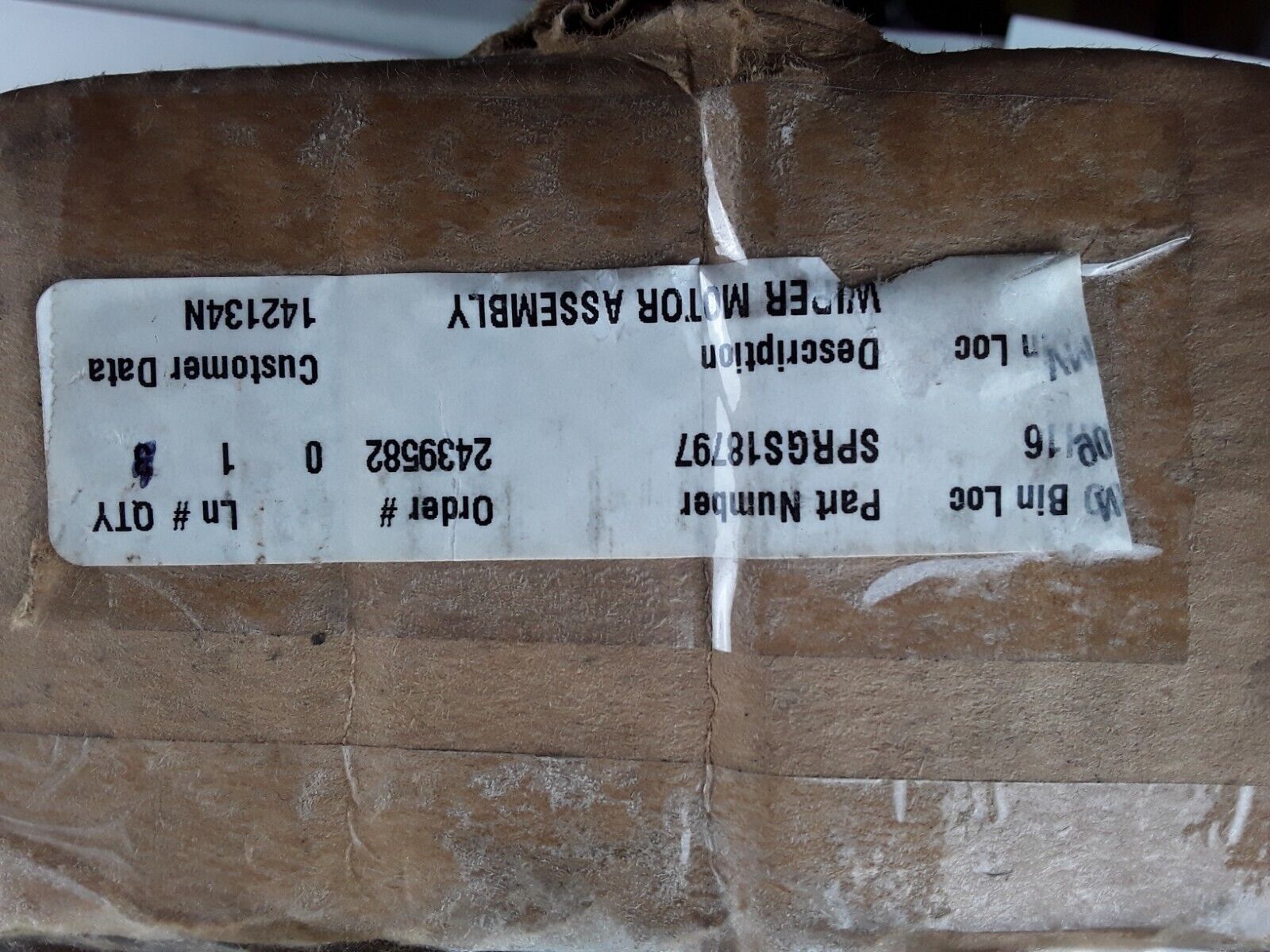 HP200 Wiper Motor Assy #GS-1879-7, MFG #5004990, Motor #AE21/13002/2 ,HP 200 NEW - HotCarParts