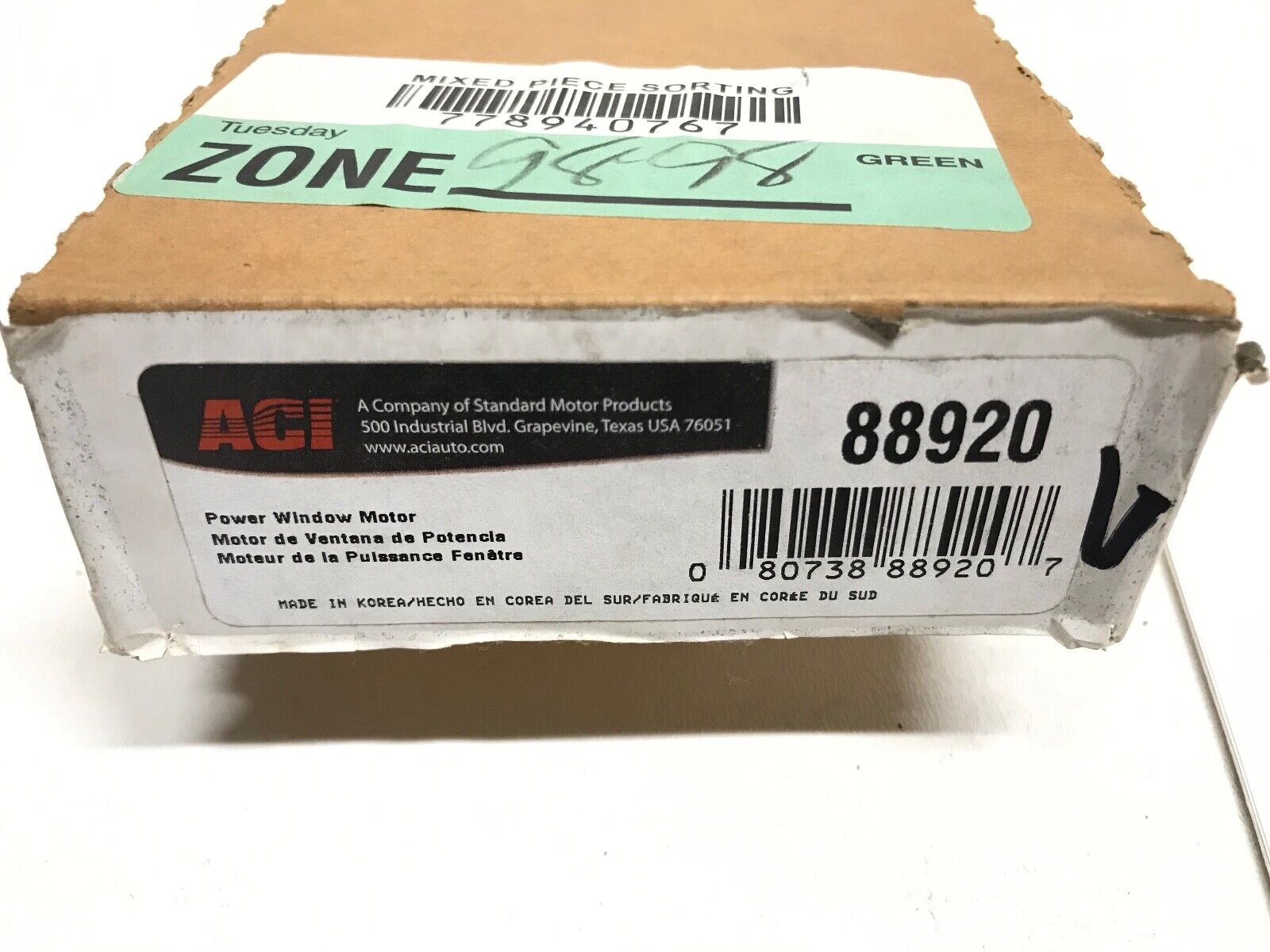 Power Window Motor Rear Left ACI/Maxair 88920 fits 06-11 Hyundai Azera FAST SHIP - HotCarParts