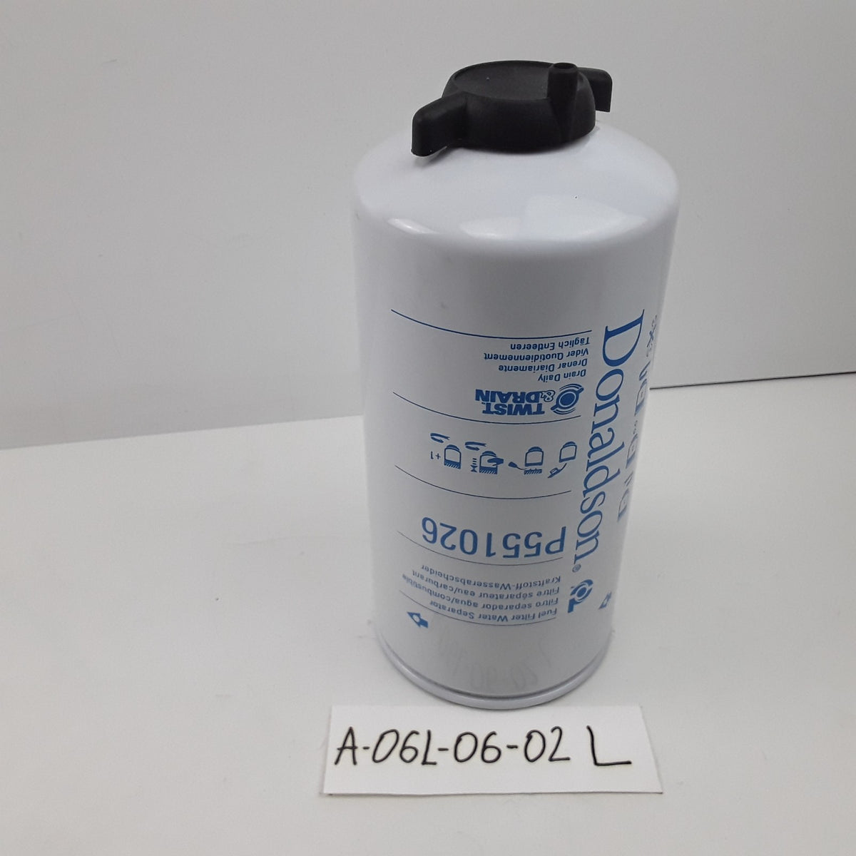 Donaldson P551026 Twist&Drain Fuel Filter - 9.59