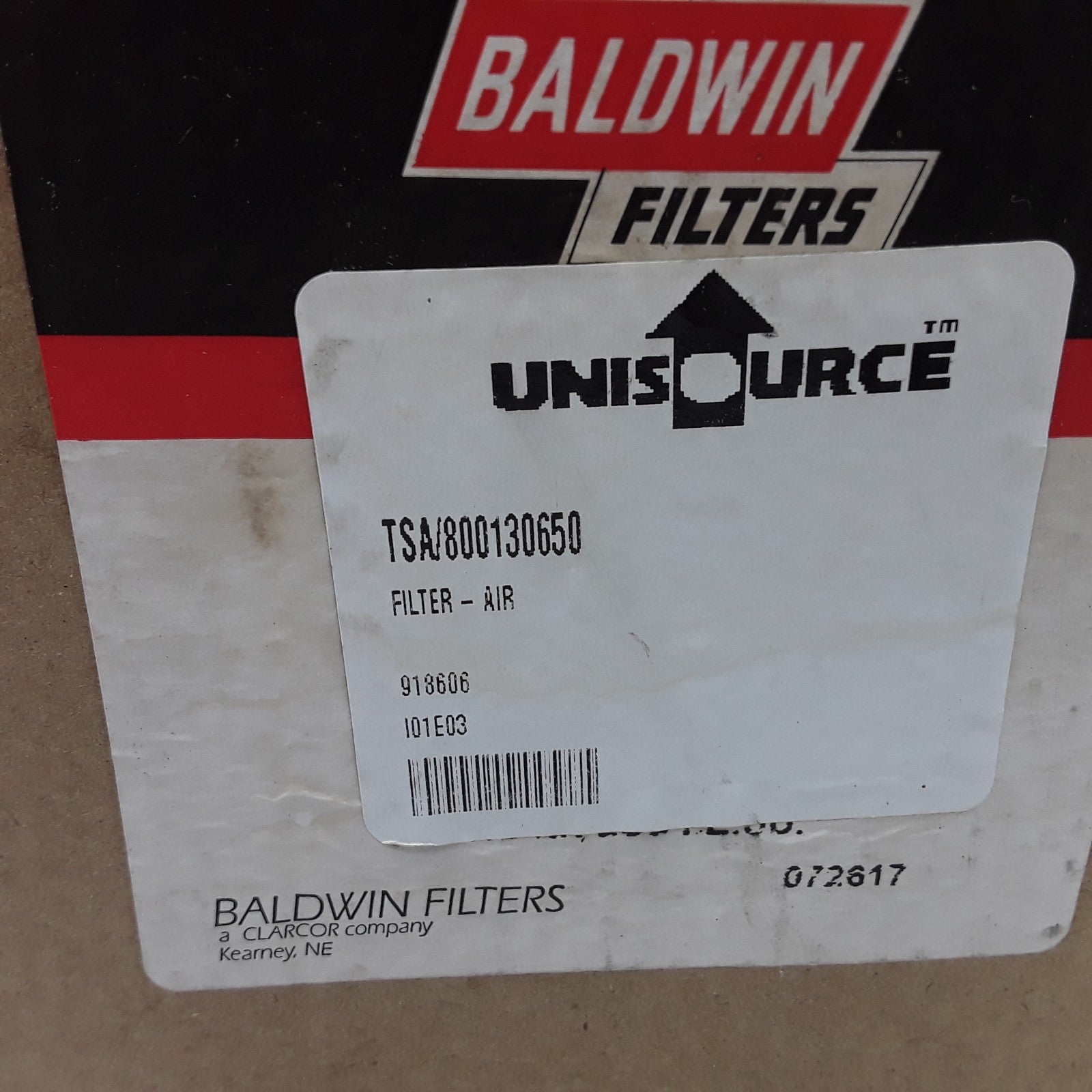 Baldwin RS3990 Air Filter Assembly Fits Kubota Forklift Engine
