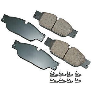 Front Ceramic Disc Brake Pad Kit Fits Jaguar XJ8 Vanden-Plas S-Type 2002-2005