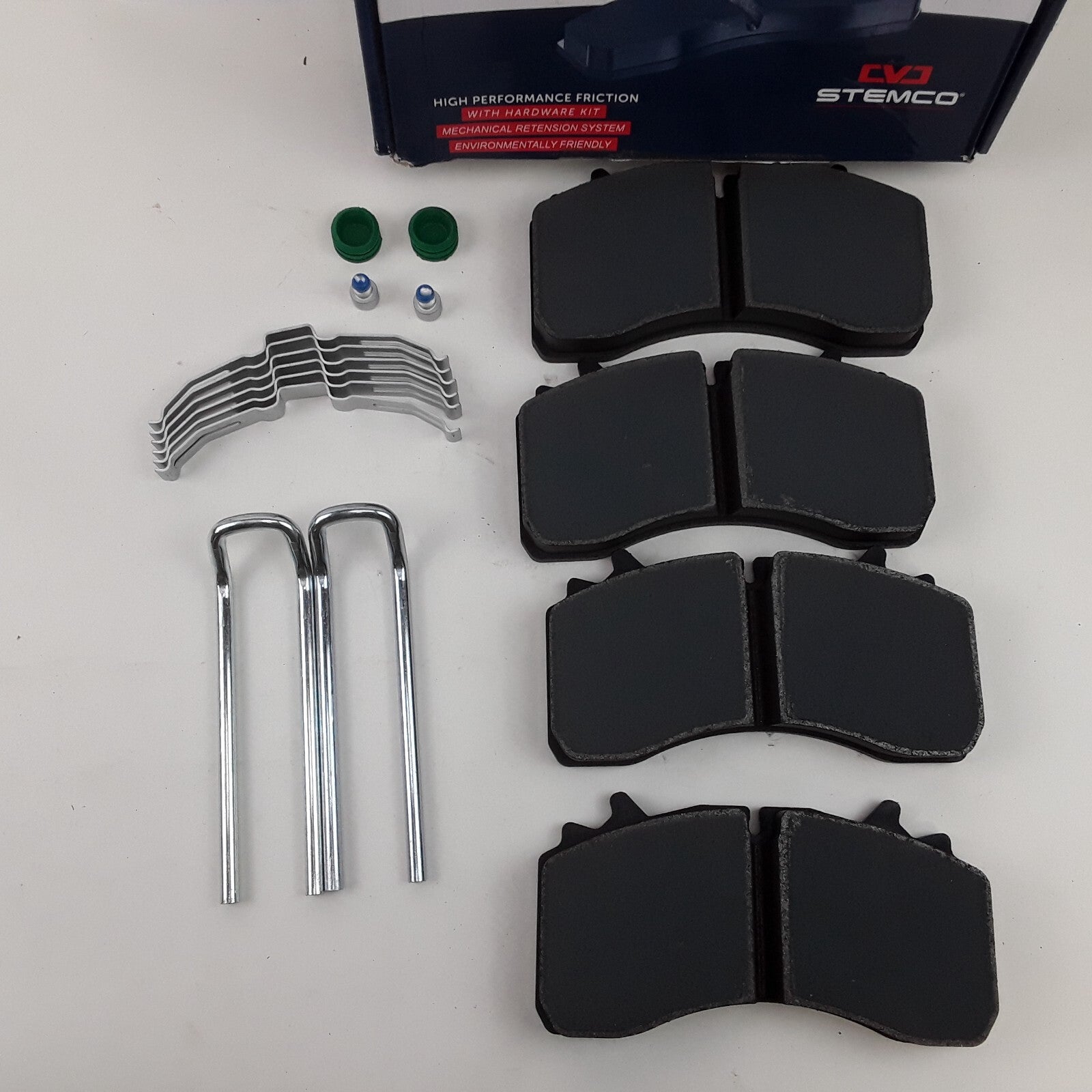 Stemco AD1777LHP-2 Car Truck  Premium Semi-Metallic Air Disc Brake Pads Set