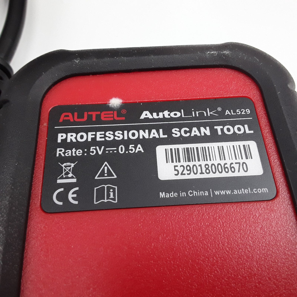 Autel Autolink AL529 I/M Code Reader OBD II Scanner Data Prints Internet Update