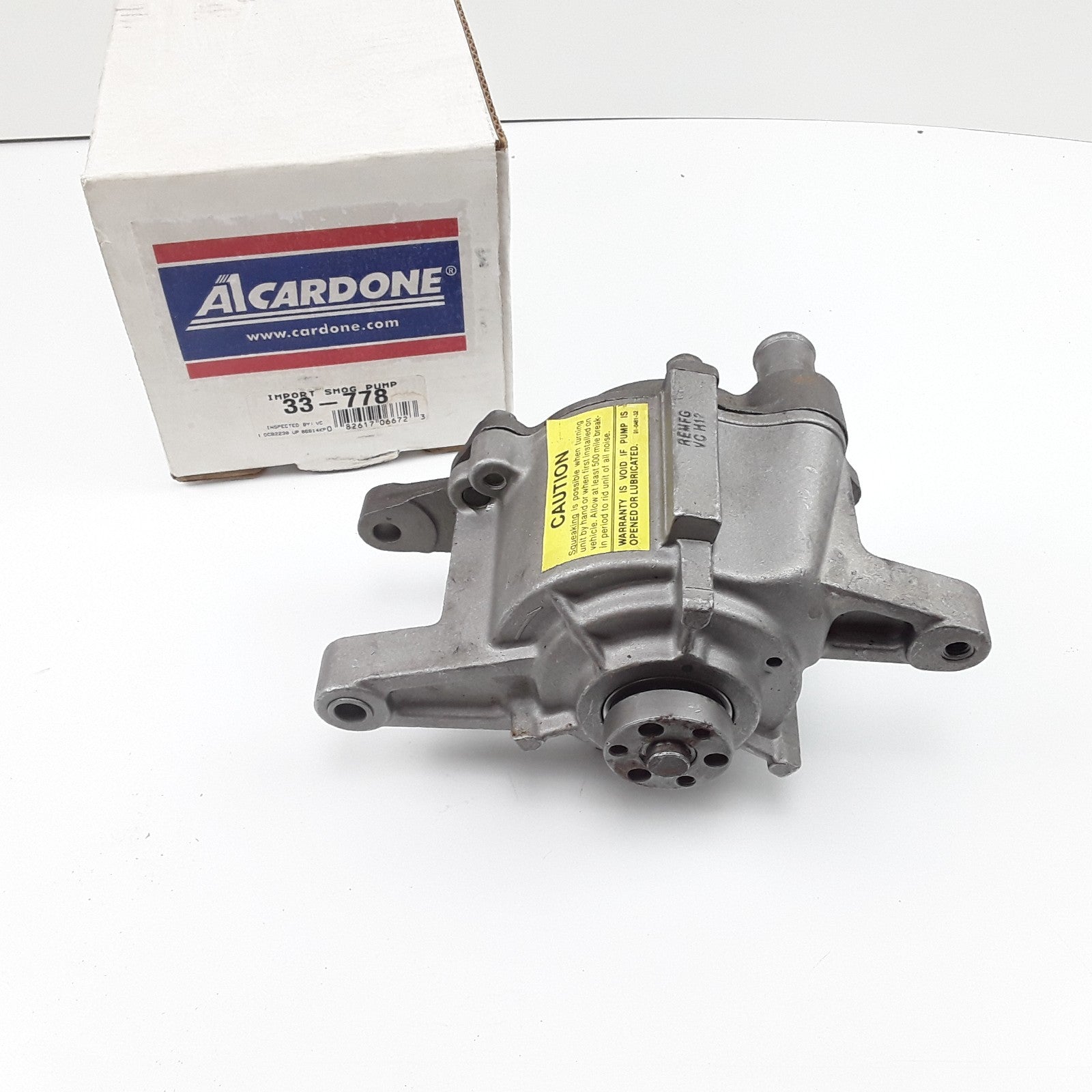 Cardone 33-778 Secondary Air Injection Pump Fits Toyota Pickup (1988 - 1990)