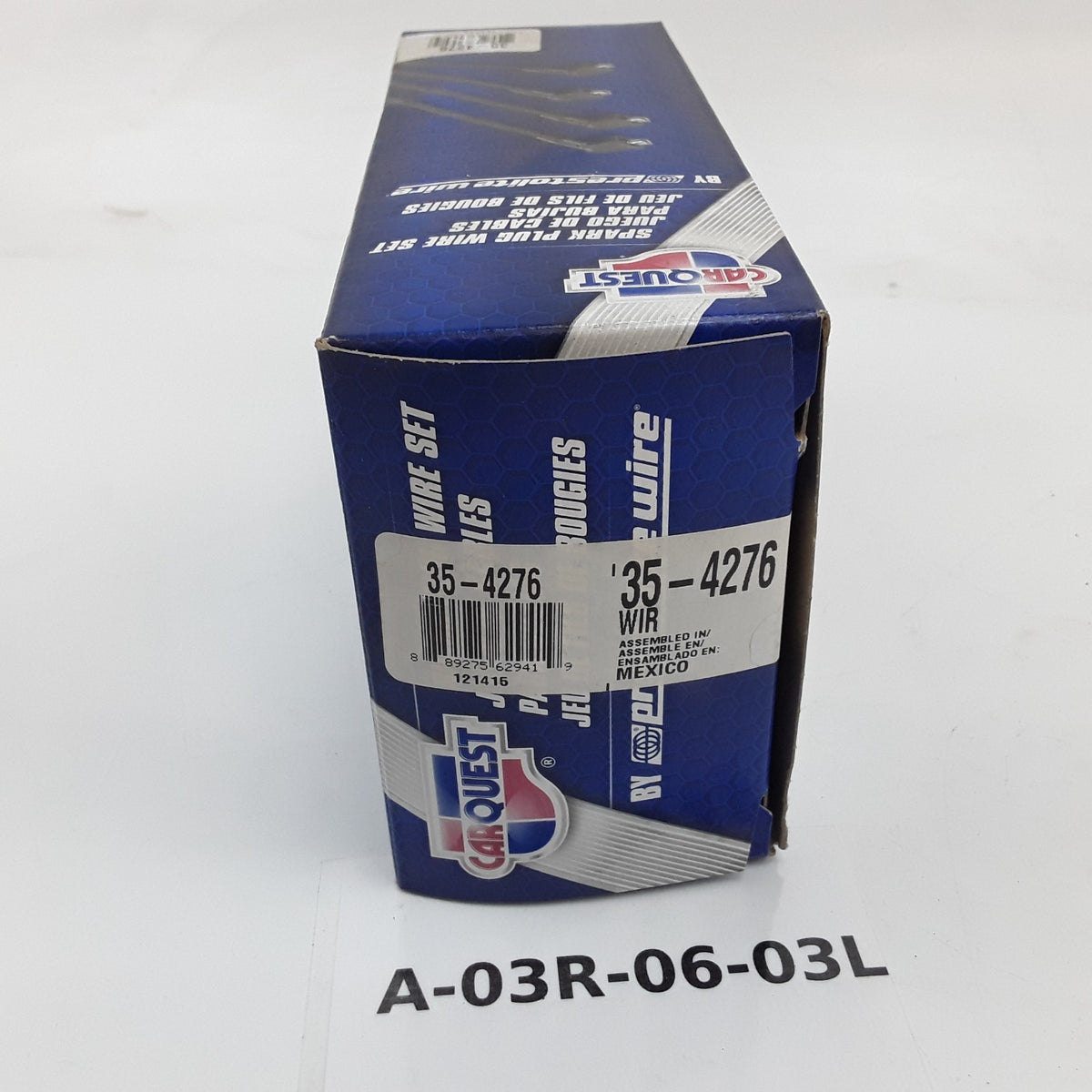 Carquest 35-4276 Spark Plug Wire Set For Suzuki Chevrolet Pontiac 1999 2001 2002