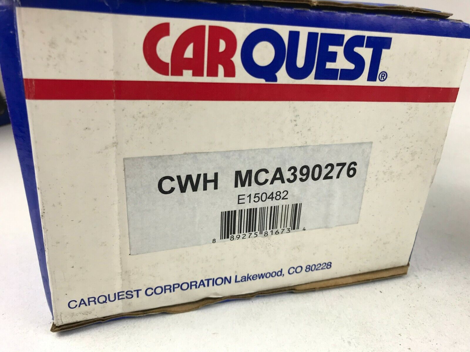 Brake Master Cylinder CARQUEST MCA390276 for Buick, Chevrolet, Pontiac, Oldsmobi - HotCarParts