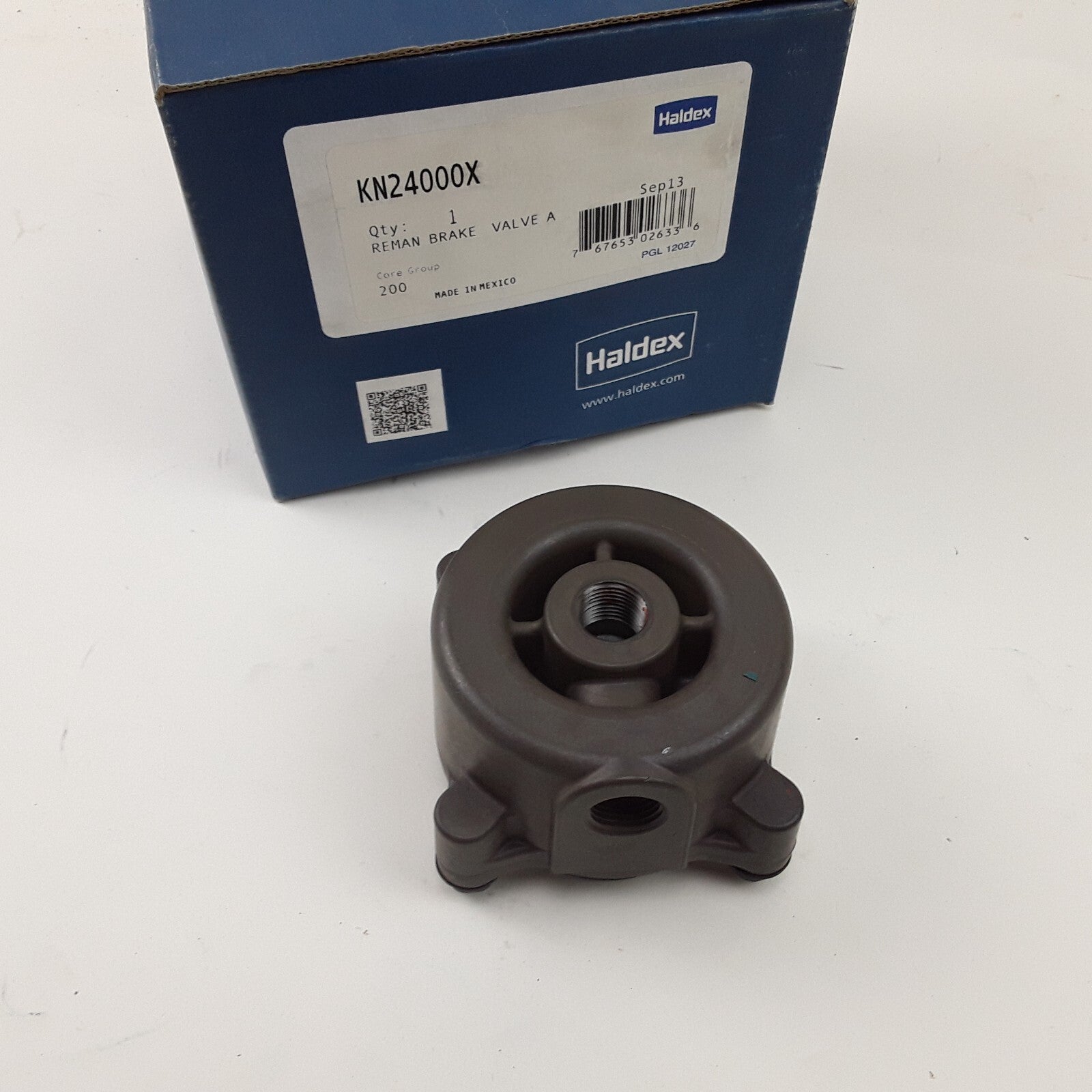 Haldex KN24000X Reman Air Brake Reservoir Drain Valve Assembly Heavy Duty