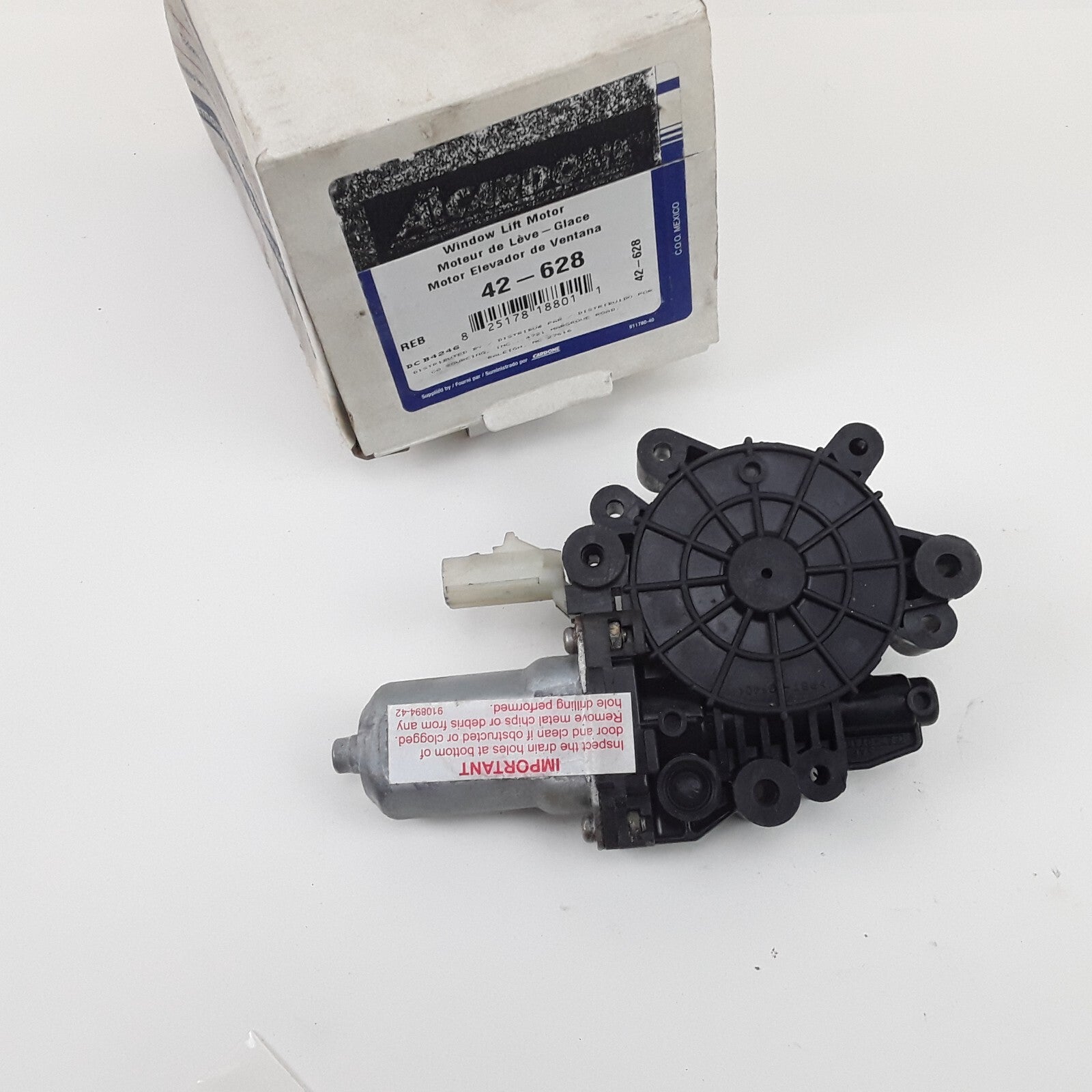 Cardone 42-628 Front Right Power Window Motor Reman For Jeep Grand Cherokee 2005