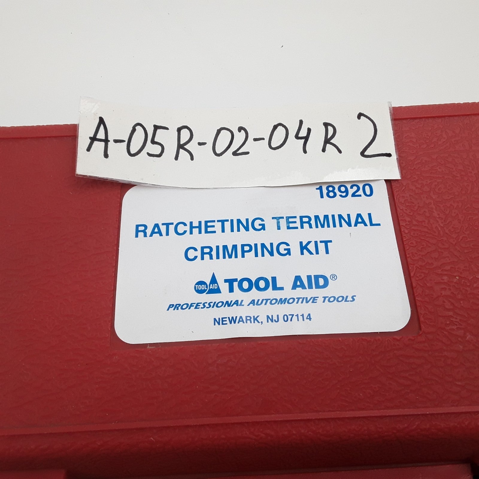 Tool Aid 18920 Ratcheting Terminal Crimping Kit Professional Automotive Tools