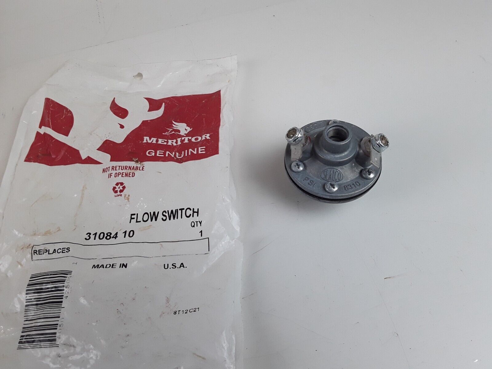Meritor 3108410 Tire Inflation System Control Box Inline Flow Sensing