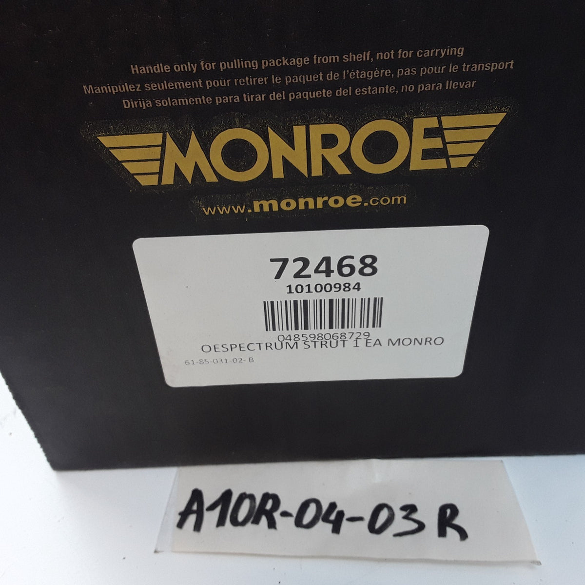 Monroe 72468 Front Left Suspension Strut Fits Suzuki Aerio (2004 2005 2006 2007)