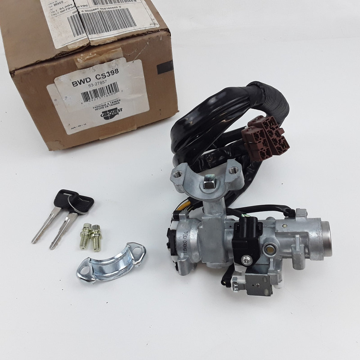 Ignition Switch With Lock Cylinder Fits Honda Civic del Sol Civic (1992-1995)