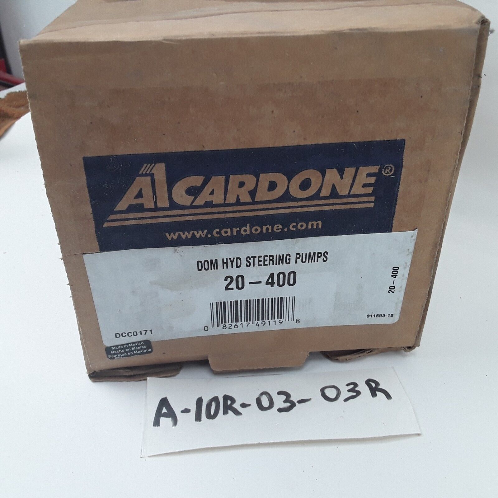 Cardone 20-400 Power Steering Pump For Cadillac, Oldsmobile, Pontiac 1998-2005