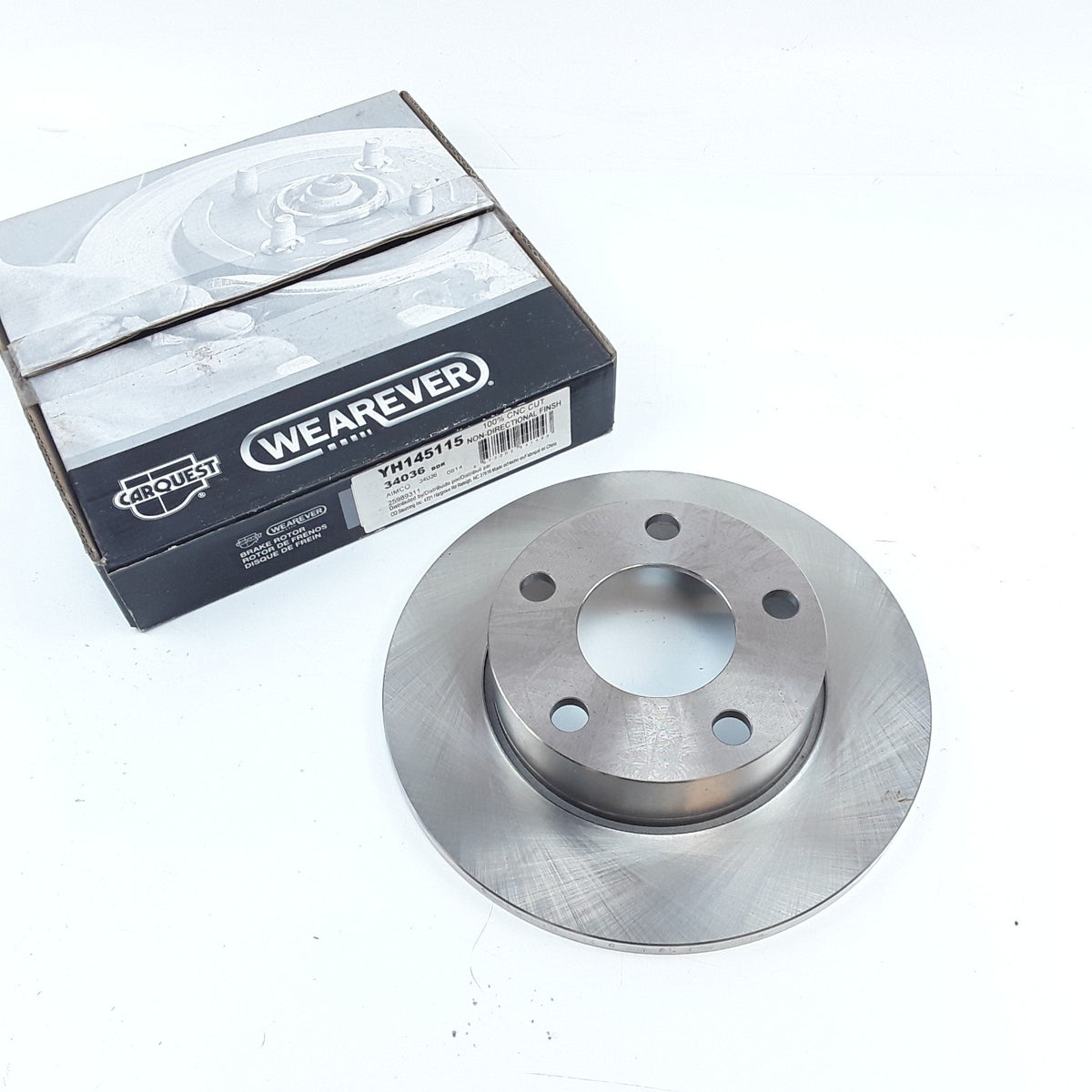 Brake Rotor Fits Audi 5000 Quattro 200 Quattro (1986 1987 1988 1989 1990 1991)