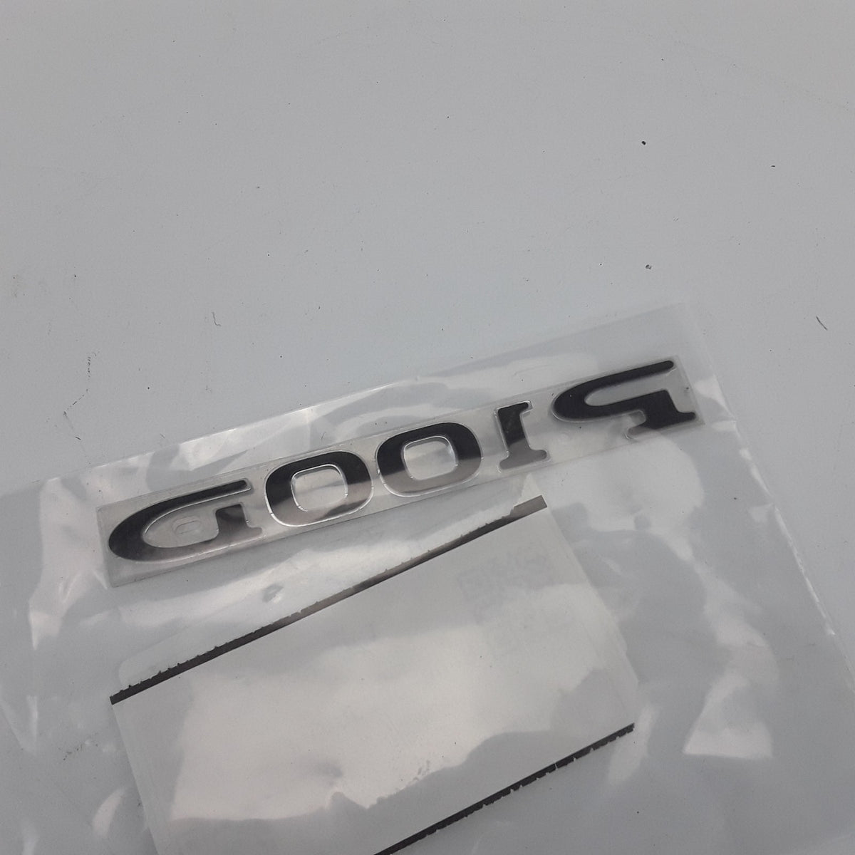 Model S & X 2015-2021 Rear Trunk P100D Badge 1066330-00-A Genuine OEM