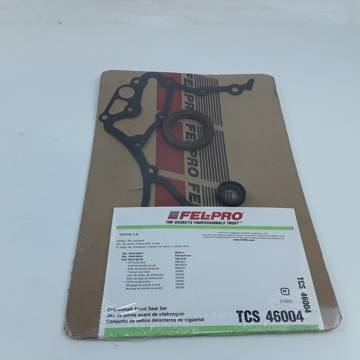 FEL-PRO TCS 46004 Engine Crankshaft Seal Kit Fits Toyota Solara 1999 2000 2001