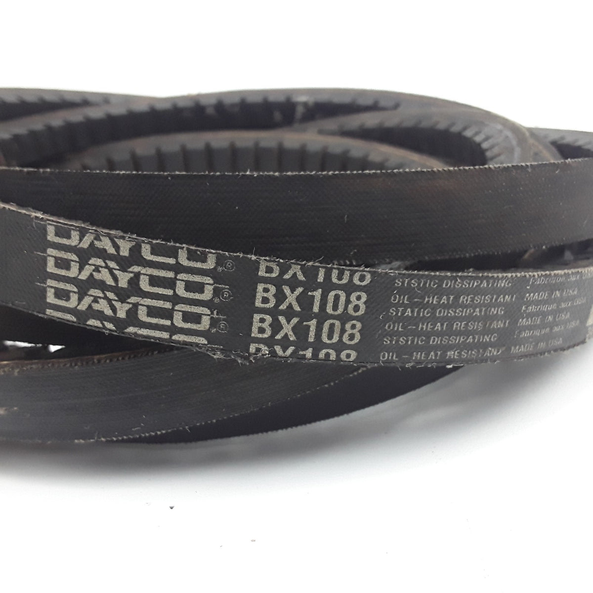 Dayco BX108 Industrial V-Belt Fits Allis-Chalmers Vehicle Made in USA