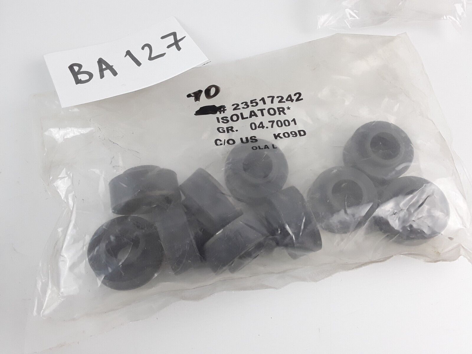 Genuine 10PCS Oil Pan Isolator Detroit Diesel S60 12.7L Engine NEW p/n 23517242 - HotCarParts