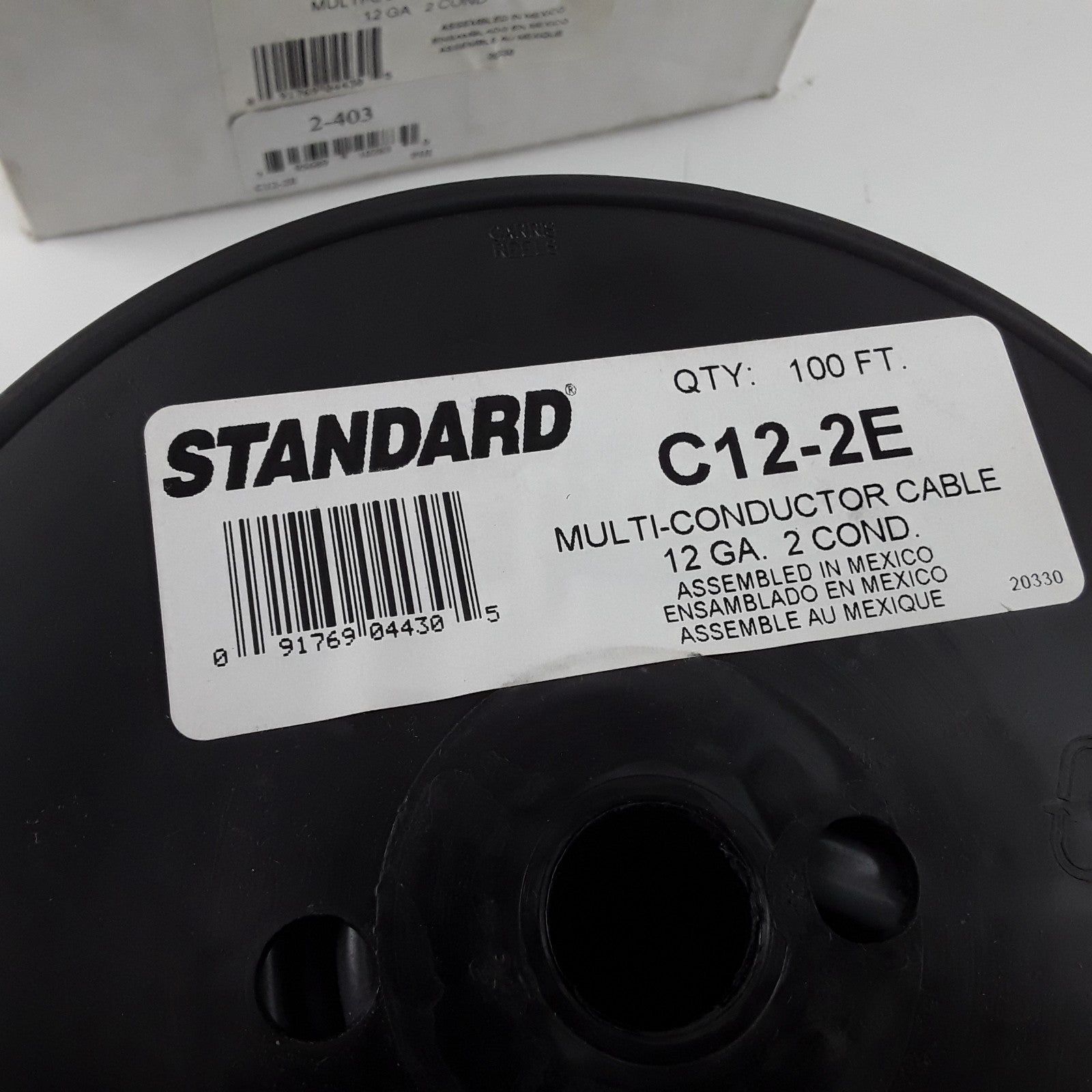 Standard Ignition C12-2E Multi-Conductor Jacketed Duplex Wire 100-Feet , 2 cond.