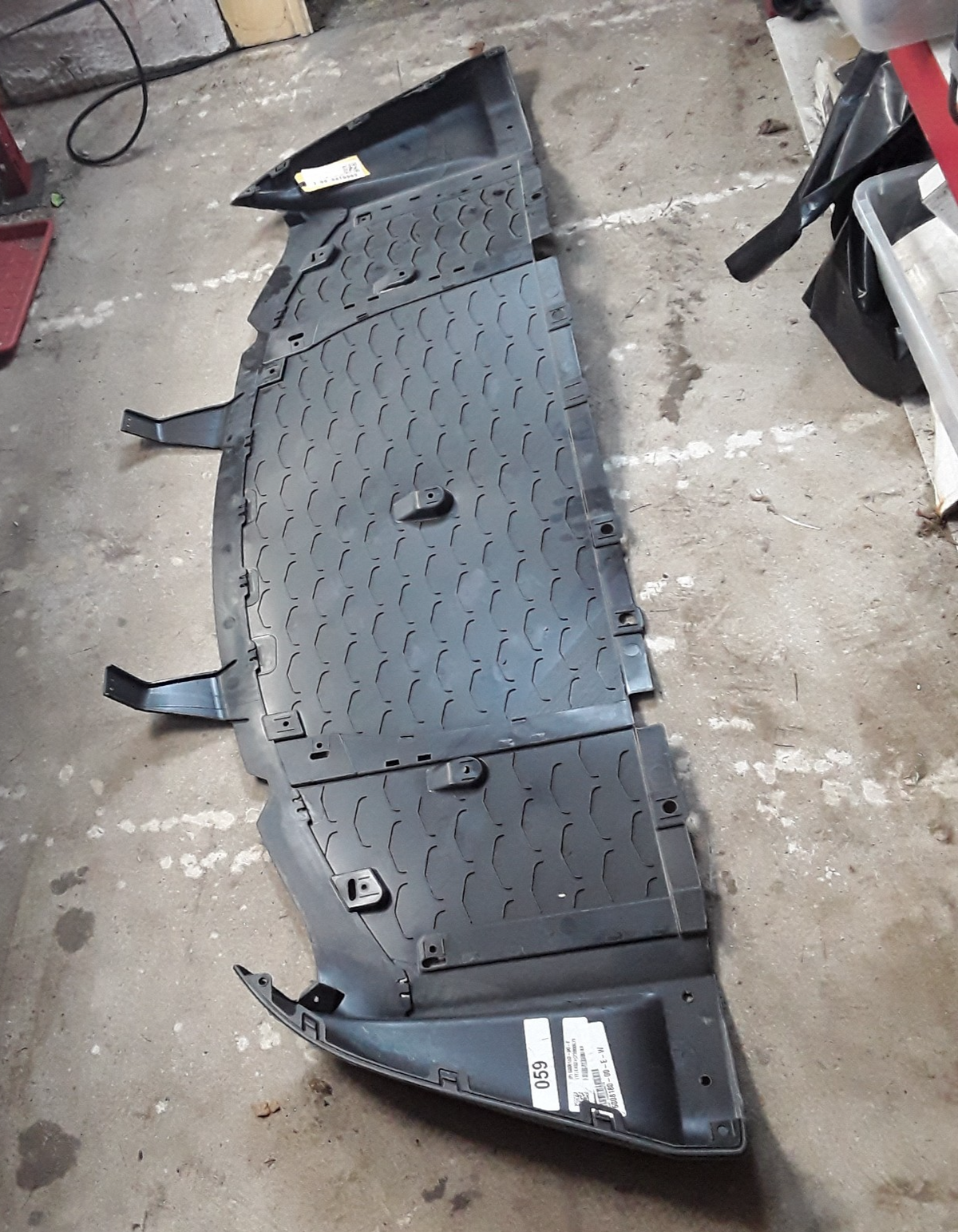 Model S 2012-2016 Rear Bumper Fascia Diffuser 6008180-00-E OEM