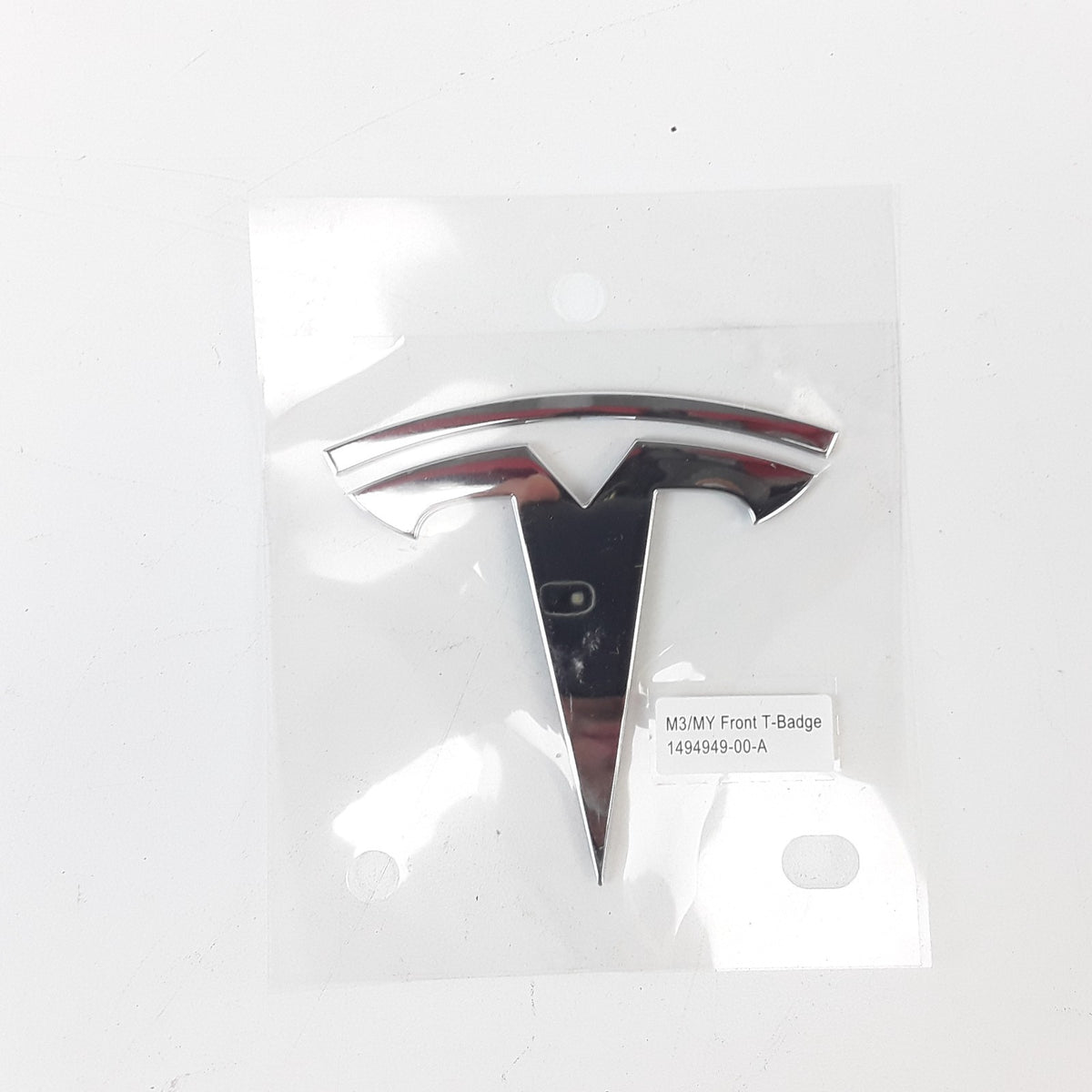 For Tesla Model 3 Y OEM Front T Badge Emblem Logo Genuine New 1494949-00-A