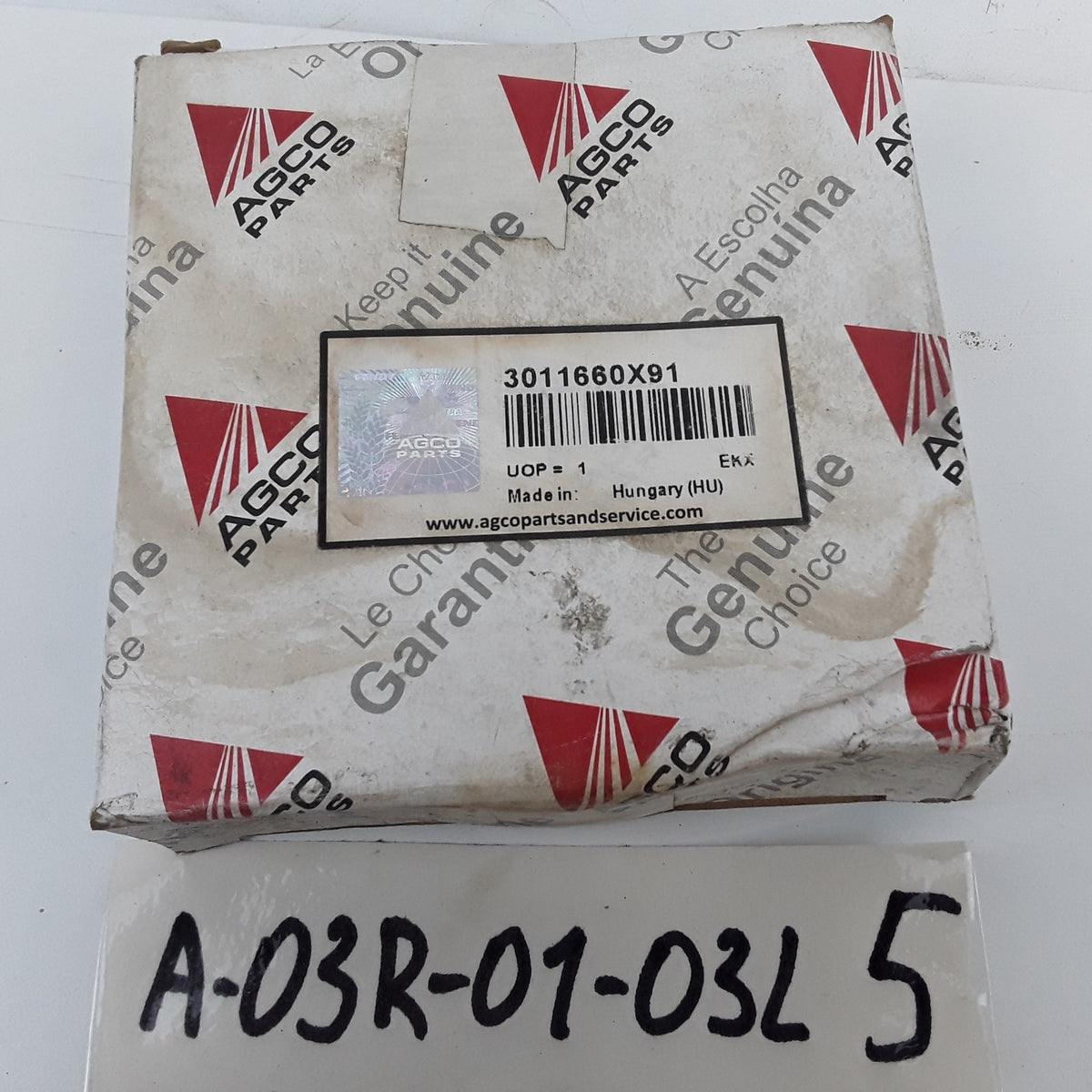 Tapered Roller Bearing Fits Massey Ferguson 5475 5460 Valtra G115A G105H G125EV