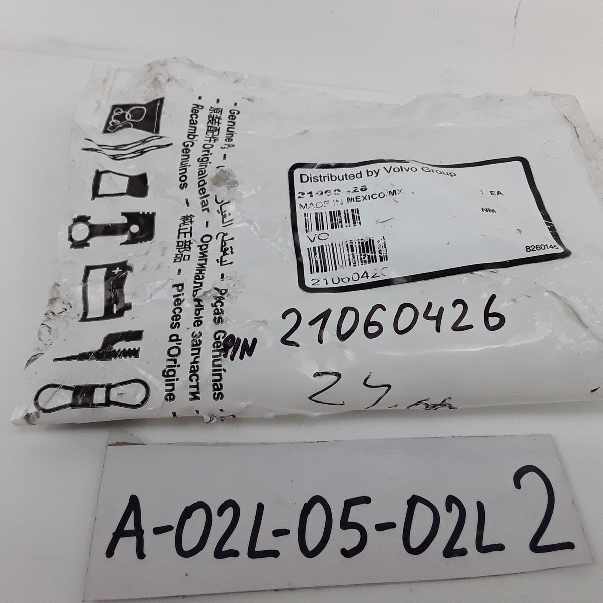 OEM V-Band Exhaust Clamp 21060426 For Volvo VNL, VNM, VNR, VHD, VNX, V