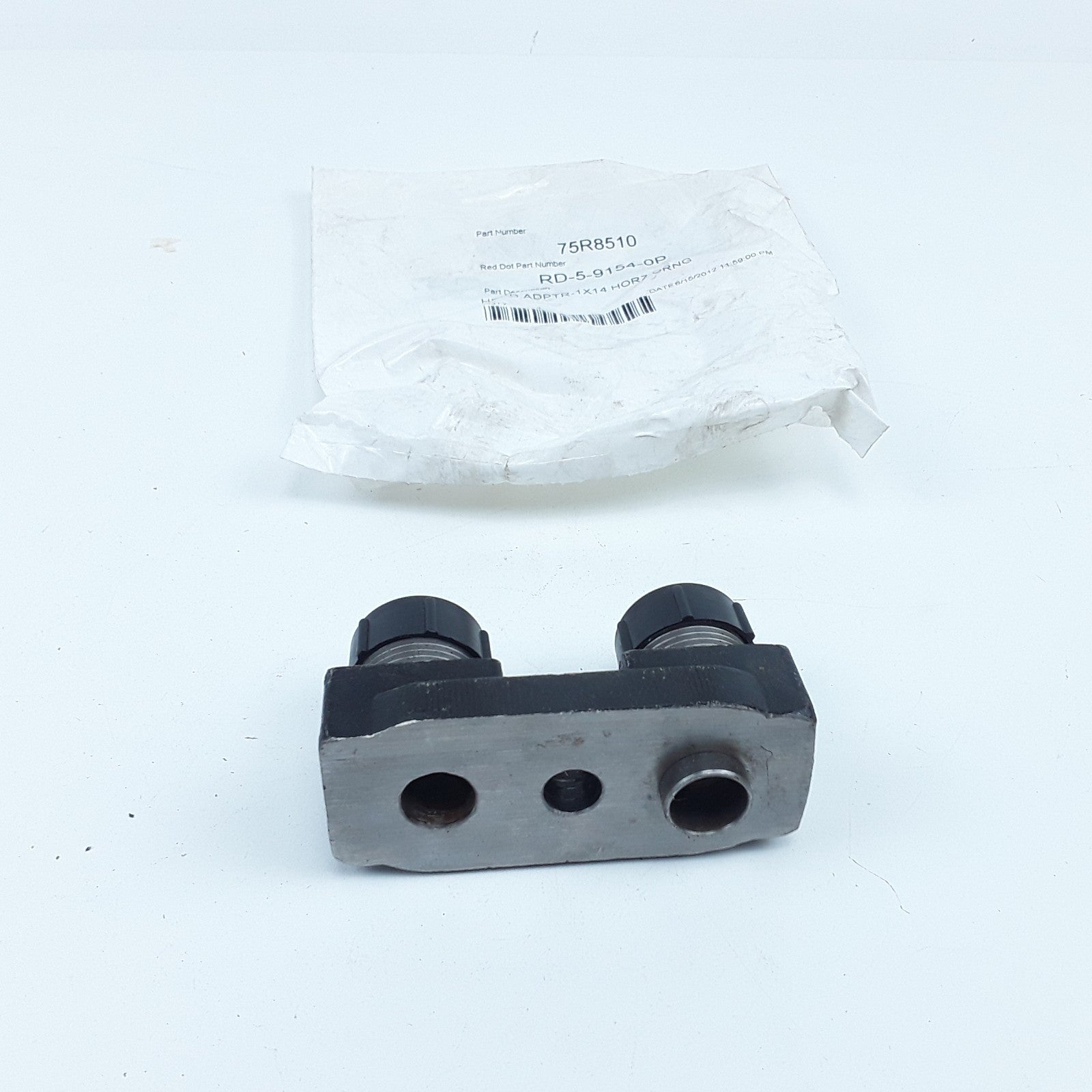Red Dot 75R8510 Compressor Manifold Head Adapter Assembly 1 x 14 Heavy Duty