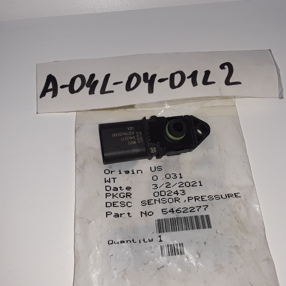 Genuine OEM Cummins 5462277 Engine Crankcase Pressure Sensor ISB ISC 6.7L 8.9L