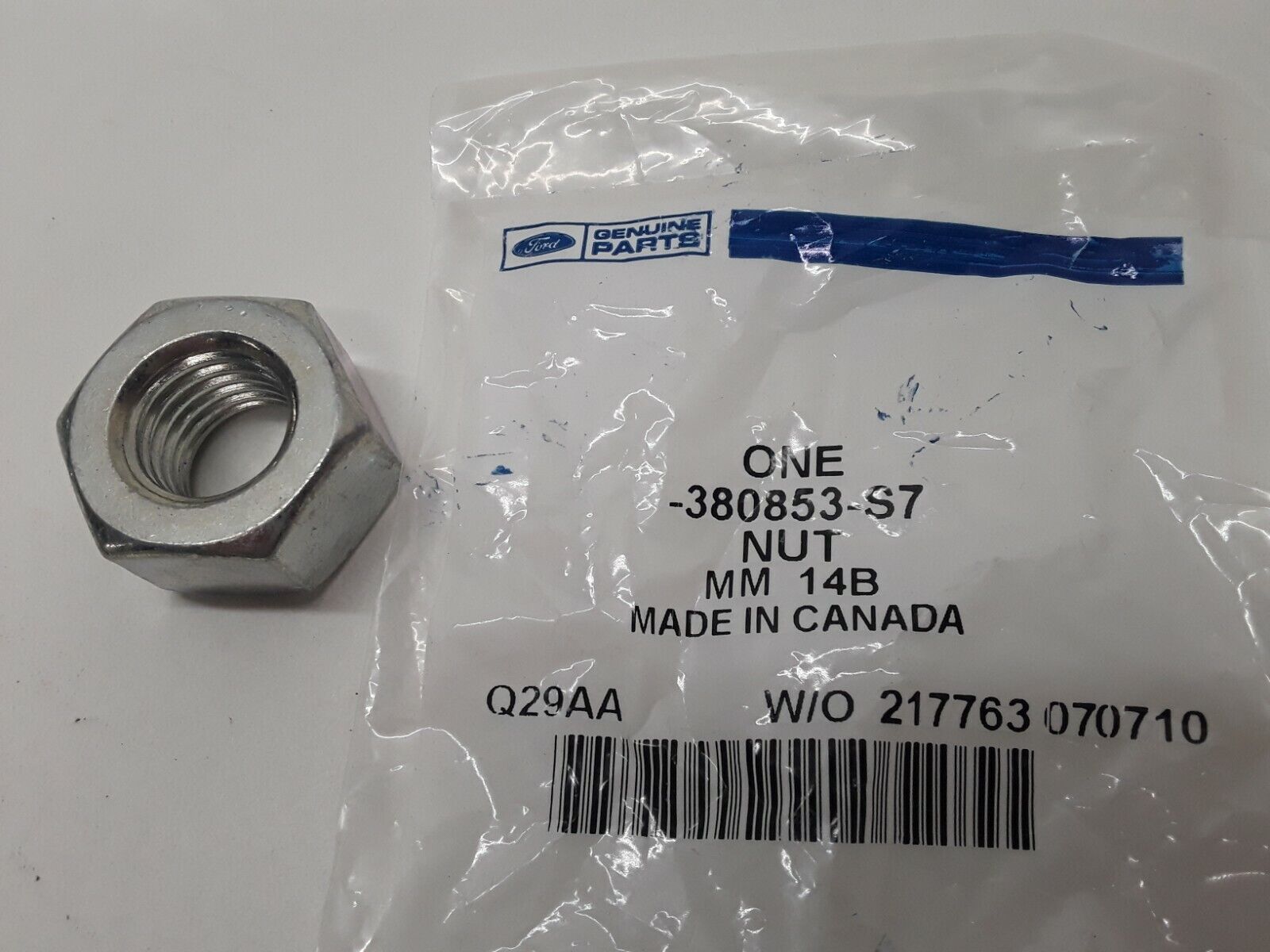 Genuine OEM Ford 380853-S7 3/4-10 Hex Nut FAST FREE SHIPPING - HotCarParts