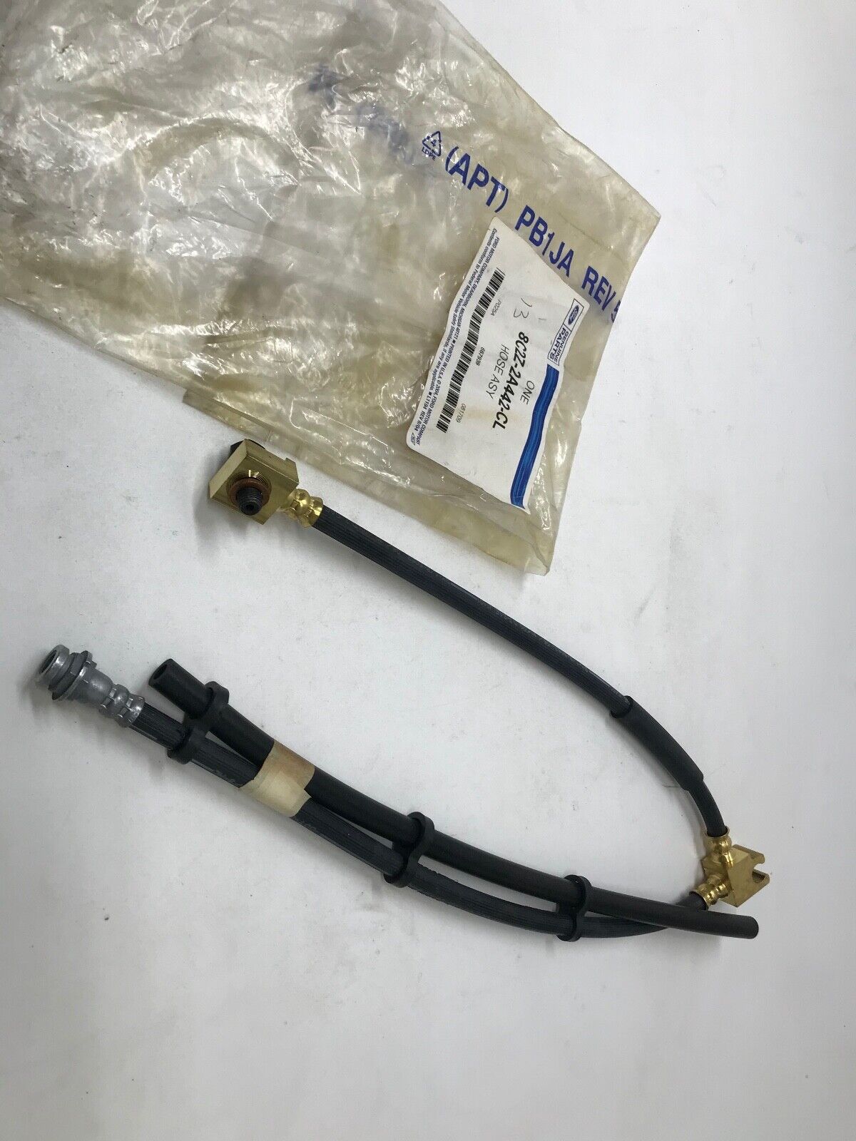 FORD OEM 08-14 E-350 Super Duty Rear Brake-Hydraulic Flex Hose 8C2Z-2A442-CL - HotCarParts