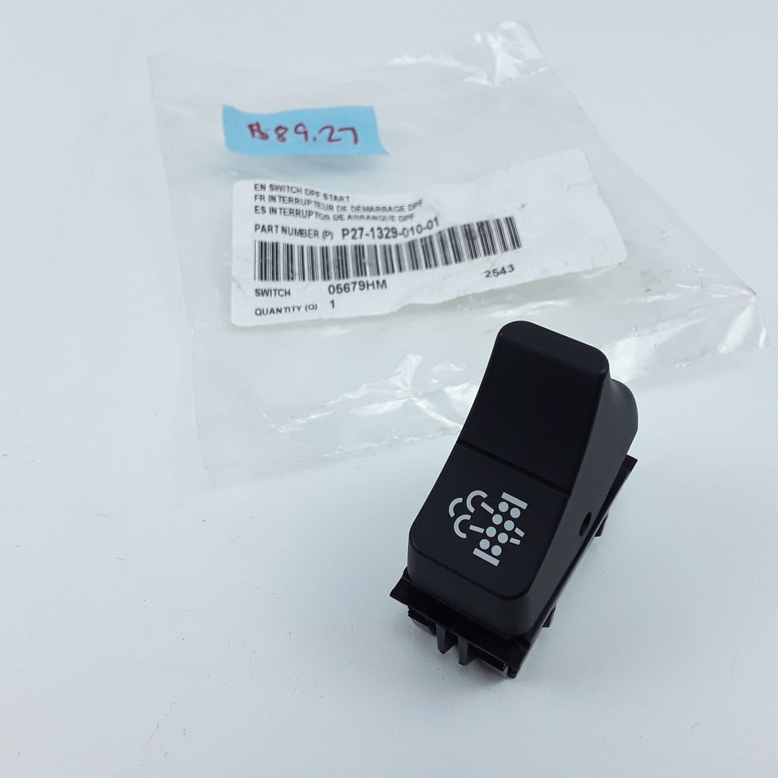 Diesel Particulate Filter (DPF) Regeneration Switch Fits Kenworth Trucks