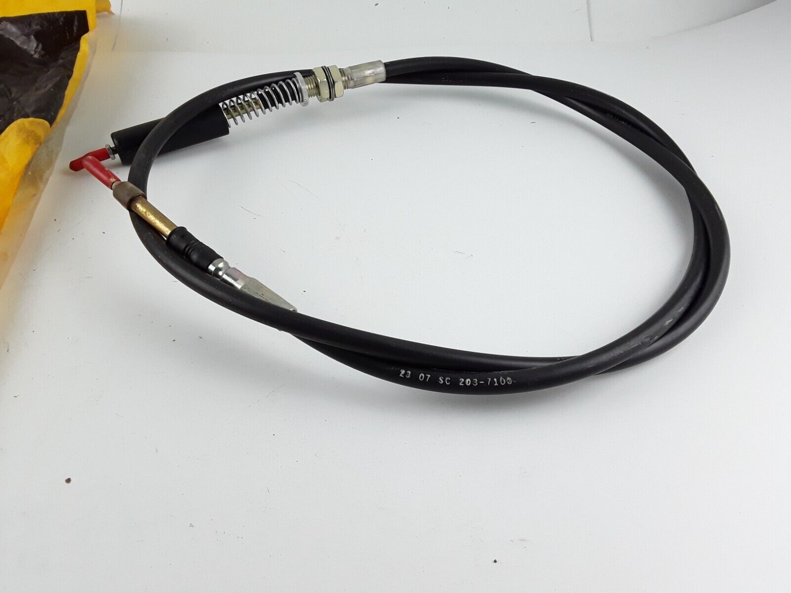 CAT 203-7100 2125MM LONG PUSH PULL CABLE 416D 420D 424D 428D 430D 432D 438D 442D - HotCarParts