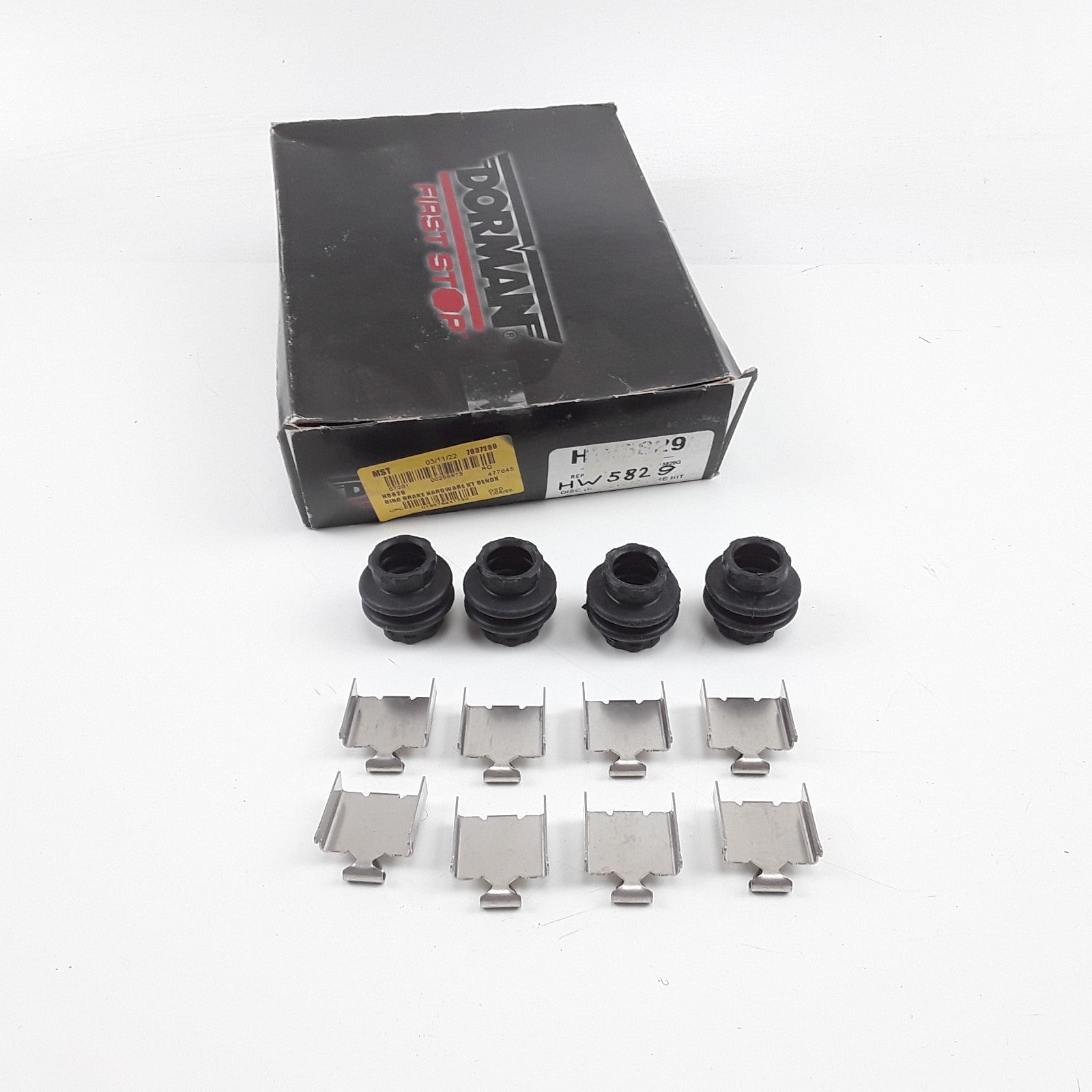 Rear Disc Brake Hardware Kit Fits Ram 5500 4500 Dodge Ram 3500 2500 (2005-2018)