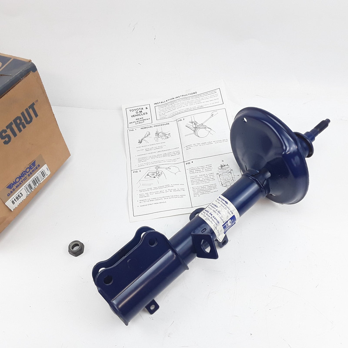 Rear Right Suspension Strut Fits Geo Prizm Toyota Corolla (1993 1994 1995–2002)