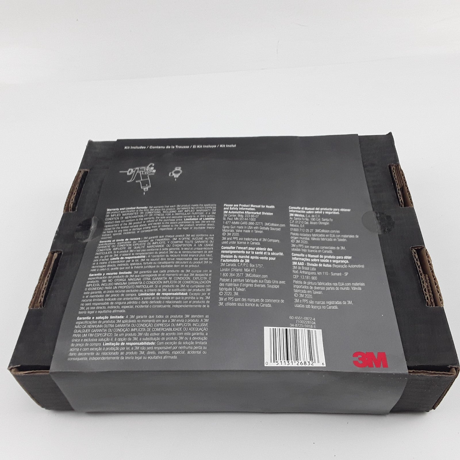 3M 26832 Performance Paint Spray Gun and Air Control Valve - New