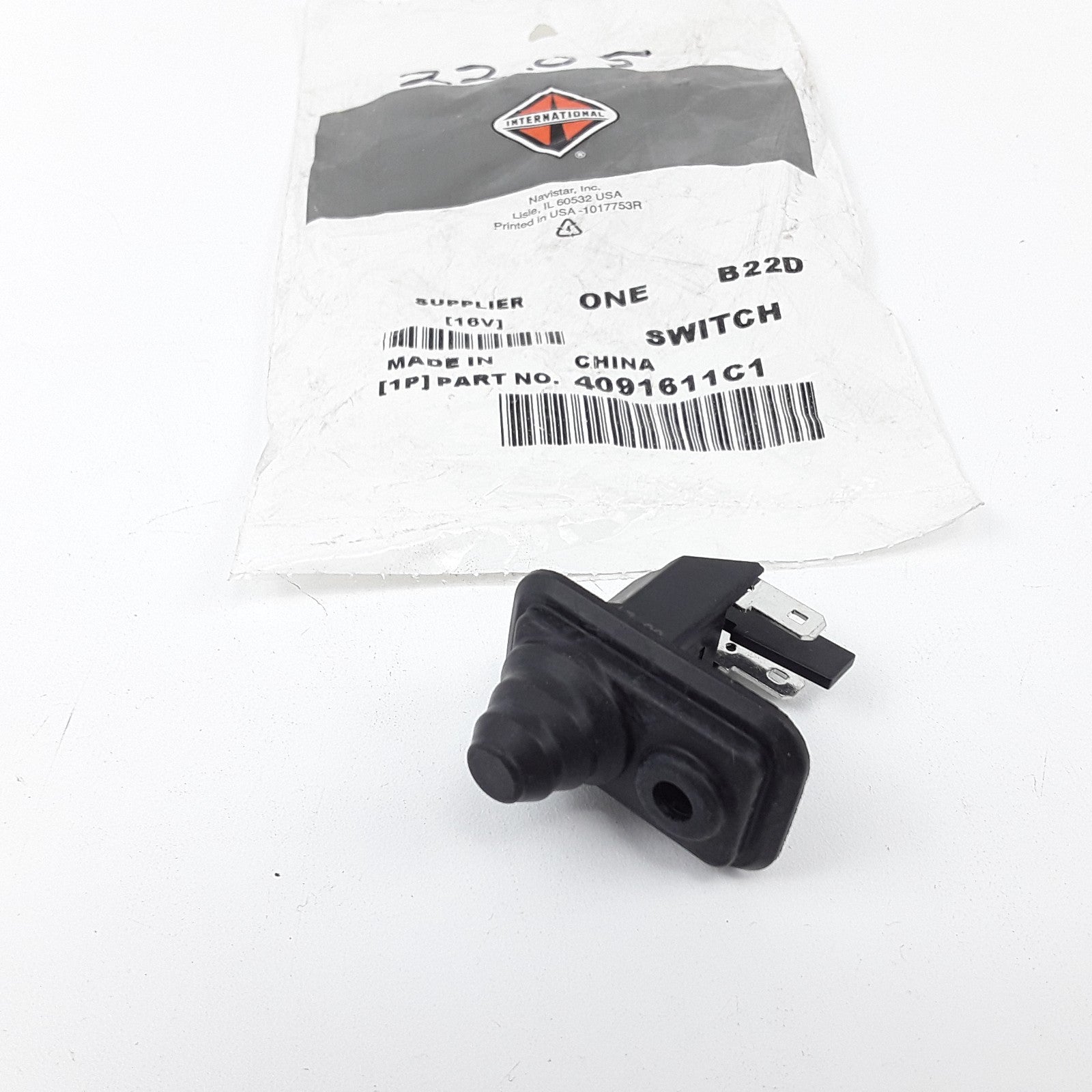 Door Control Jamb Switch W/ Boot For 4200 TranStar 4300 4400 Ser 8600 LoneStar