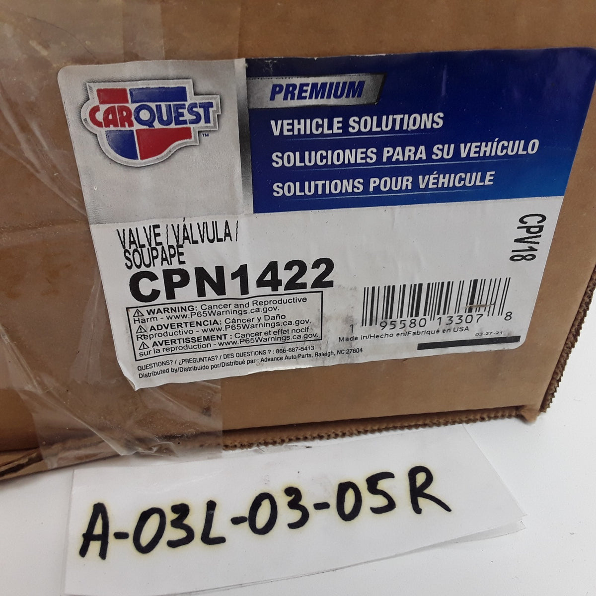 Canister Vent Solenoid Fits Pontiac Montana Chevrolet Uplander (2005 2006-2009)