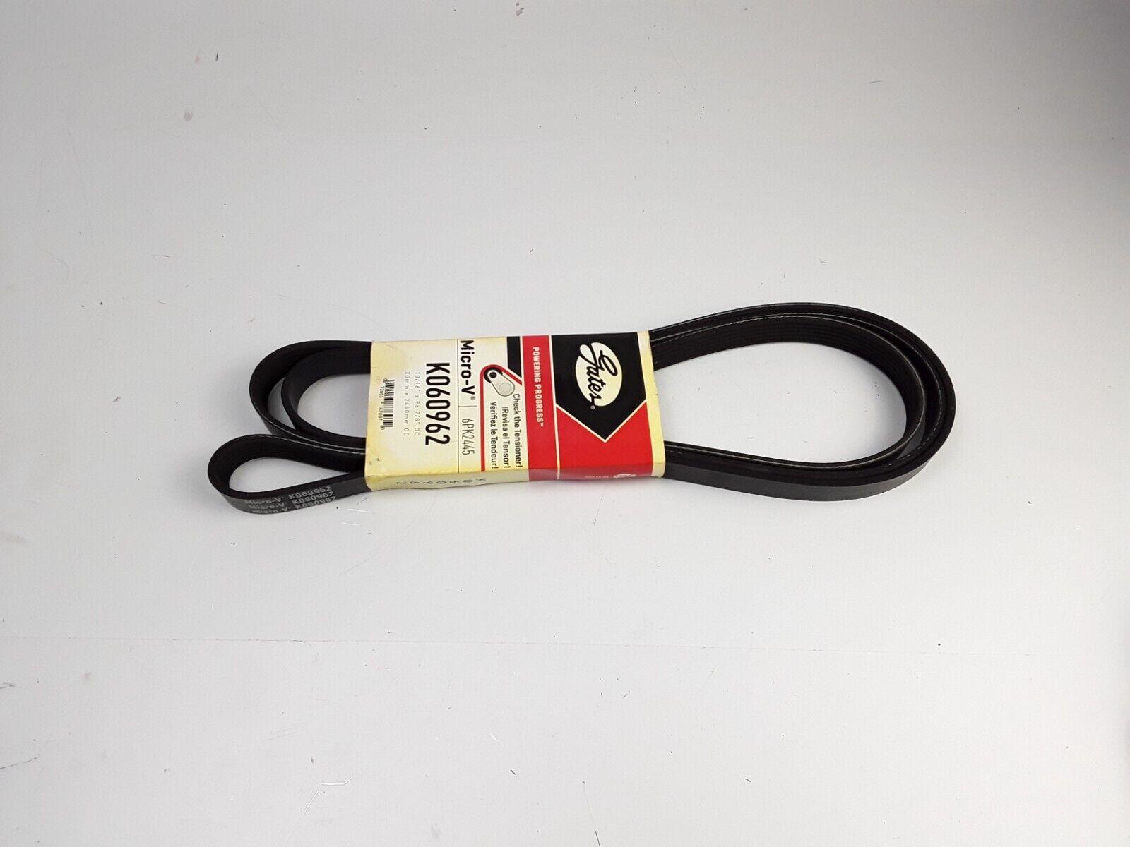 Serpentine Belt-Premium OE Micro-V Belt Gates K060962 Fast Free Shipping - HotCarParts