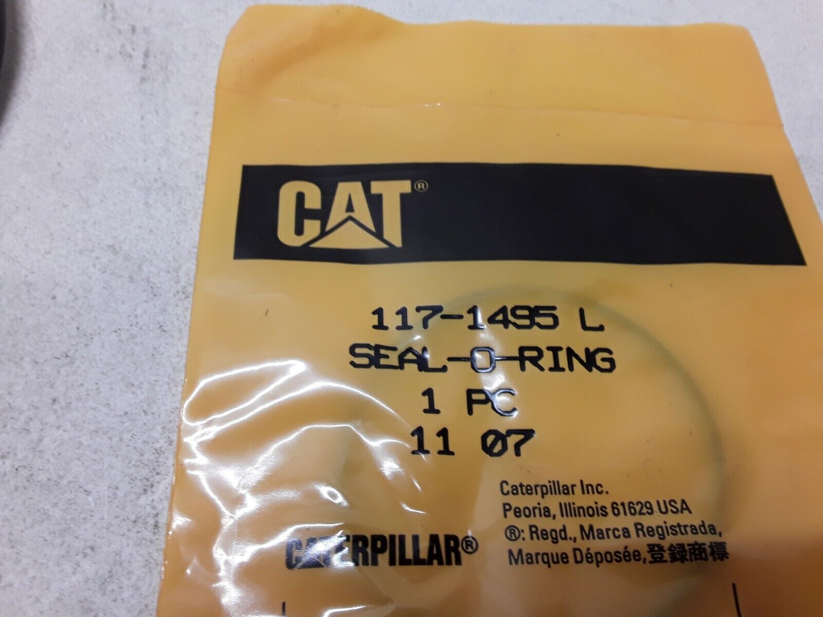 NEW GENUINE CAT / CATERPILLAR KIT 117-1495 + CAT 3S-1223 SEAL 0 RING O-RING - HotCarParts