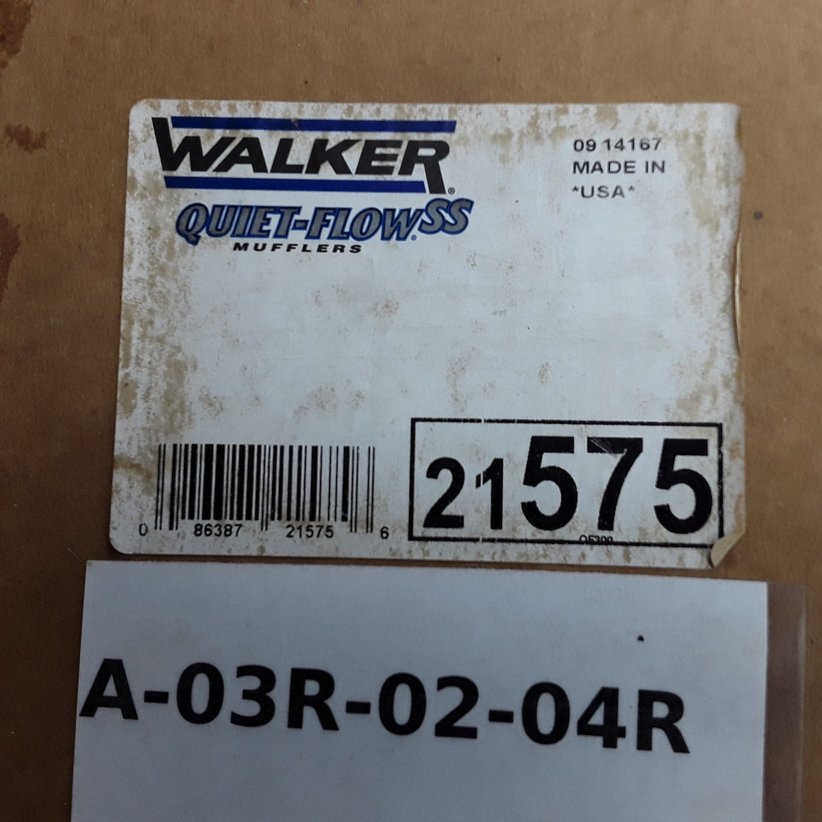 Walker 21575 Direct Fit Exhaust Muffler Assembly Fits Chevrolet Monte Carlo 2006