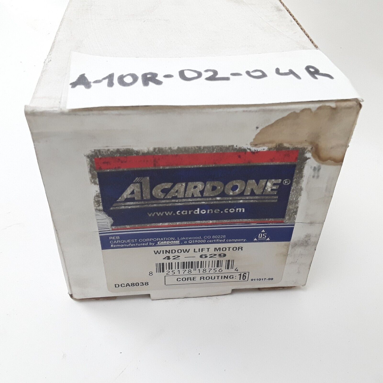 Cardone 42-629 Window Lift Motor Front Left For Jeep Grand Cherokee 2005