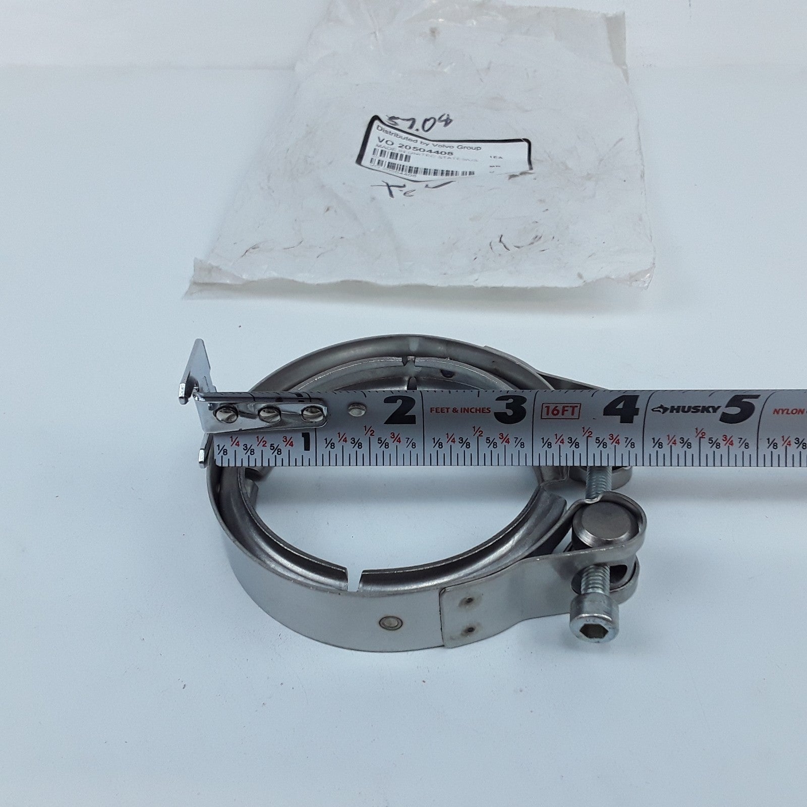 Exhaust Gas Recirculation (EGR) Systems V-Band EGR Clamp For Volvo D12 Engines