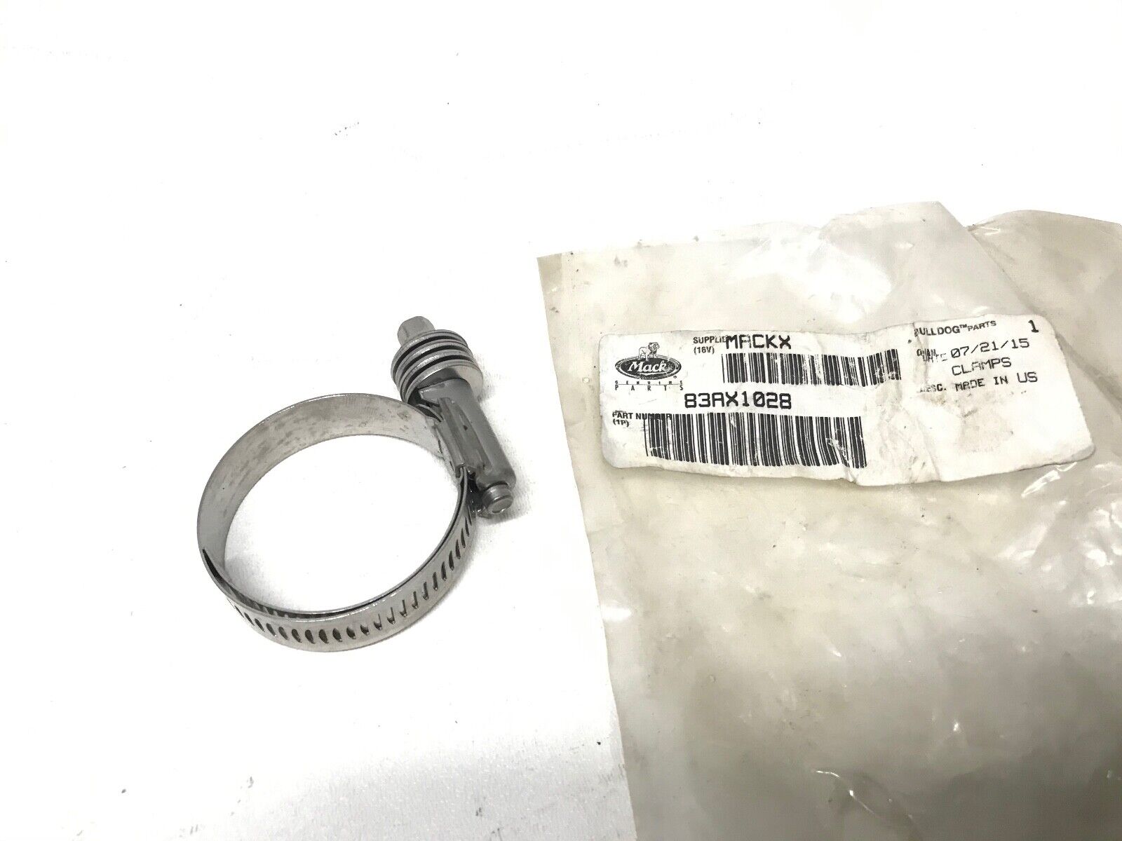 GENUINE MACK OEM 83AX1028 CLAMP HOSE HTR / 10025972 , 25099501, 015548855 - HotCarParts