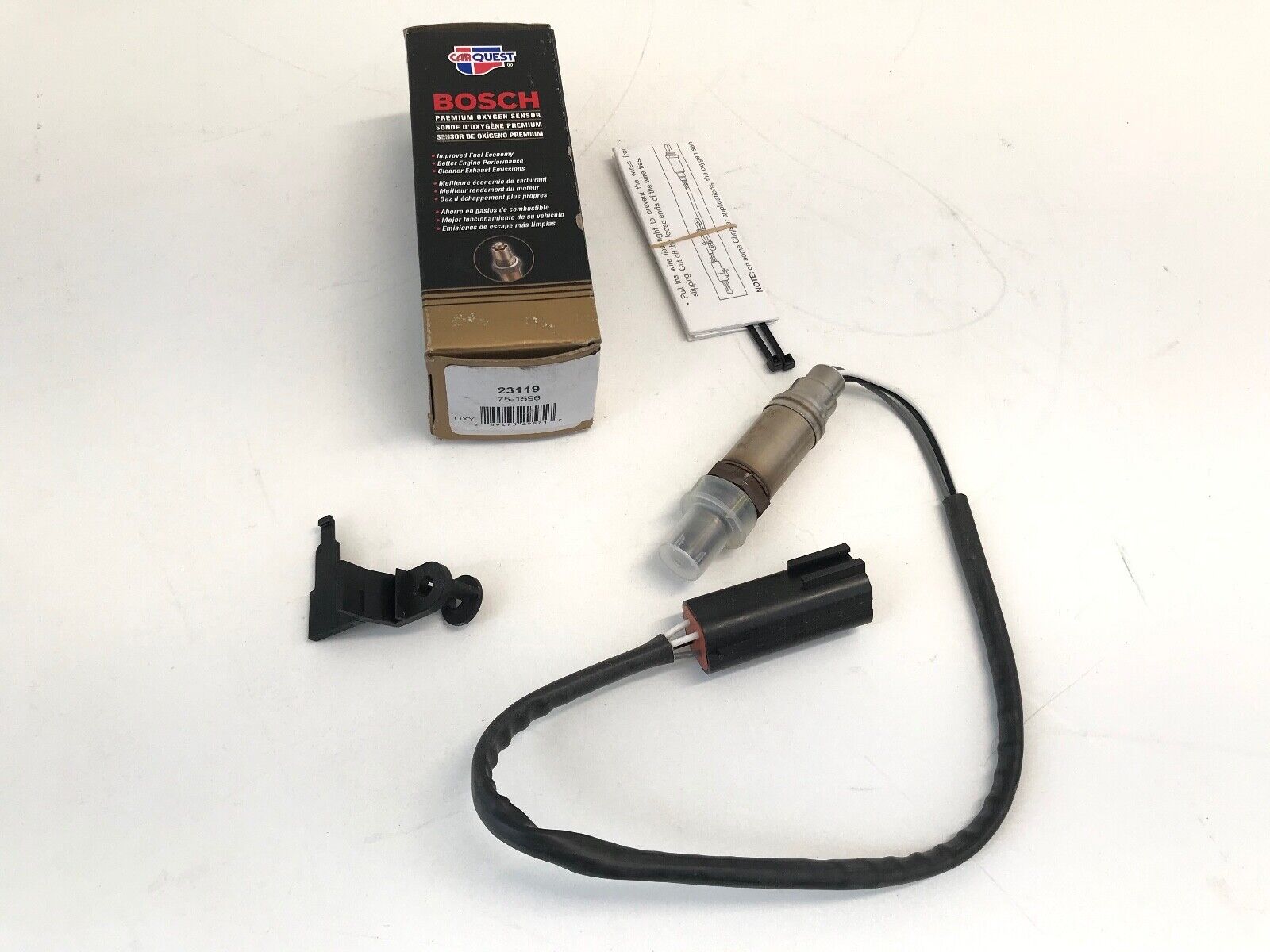 Oxygen Sensor-Engineered GENUINE Bosch 23119 / 15704 75-1596 FAST SHIPPING - HotCarParts