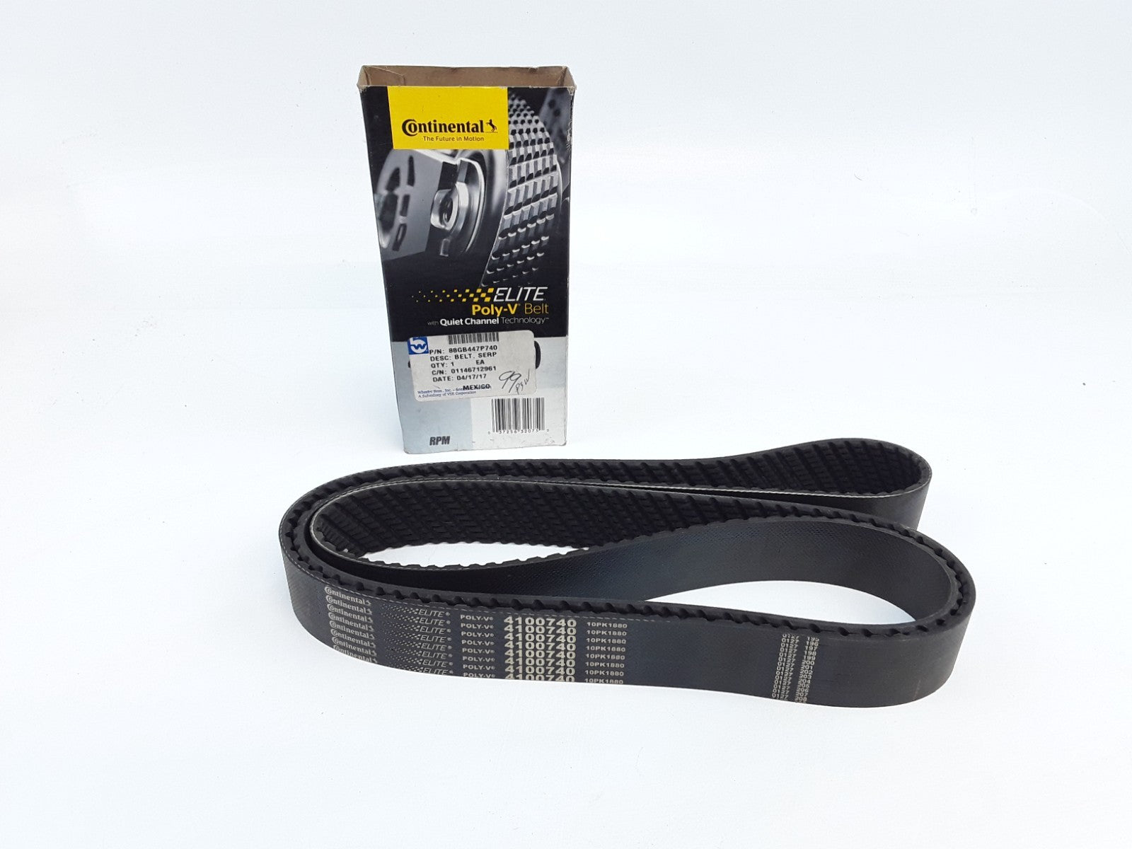 Serpentine Belt Fits Suzuki Volvo Kenworth Mack (2002 2003, 2008 2009 2010-2021)